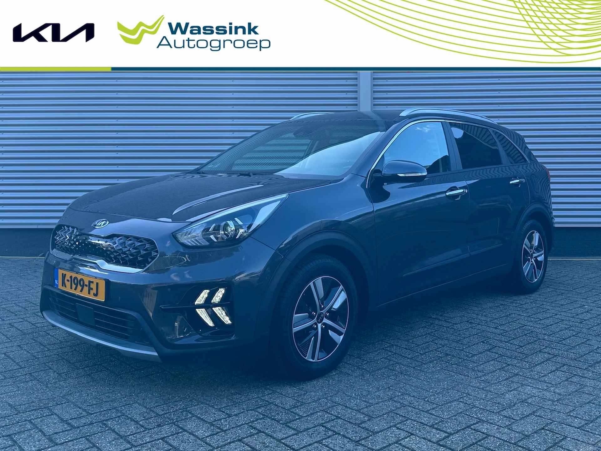 Kia Niro 1.6 GDi Hybrid 141pk DCT6 DynamicPlusLine | Trekhaak | Stoel/Stuurwielverwarming | Navigatie | Climate | - 1/44