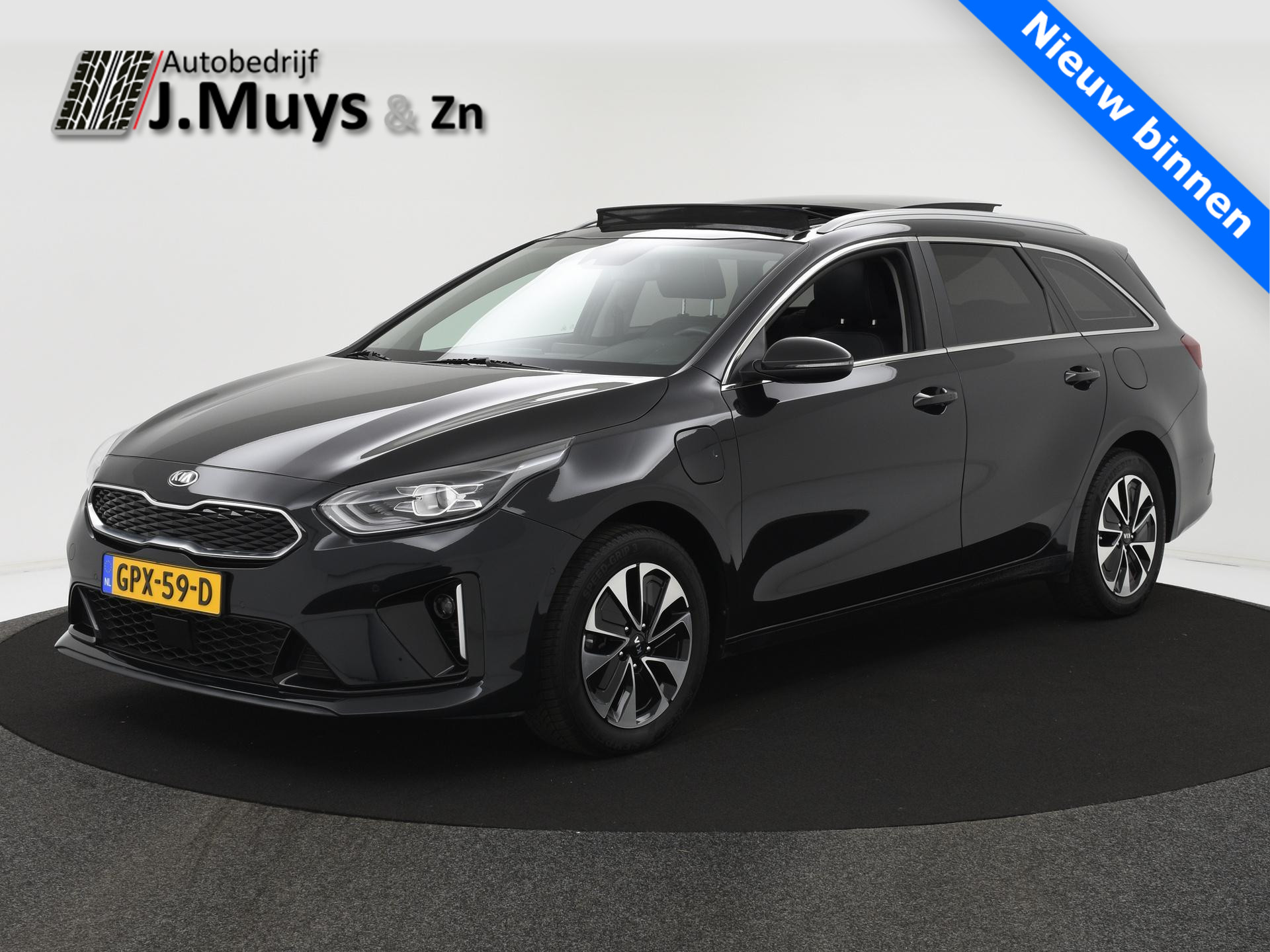 Kia Ceed Sportswagon 1.6 GDI 140PK PHEV DynamicPlusLine PANODAK|ACC|BLIS|MEMORYSTOEL|STOEL+STUURVERW|ELEK.ACHTERKLEP|LED|NAVI