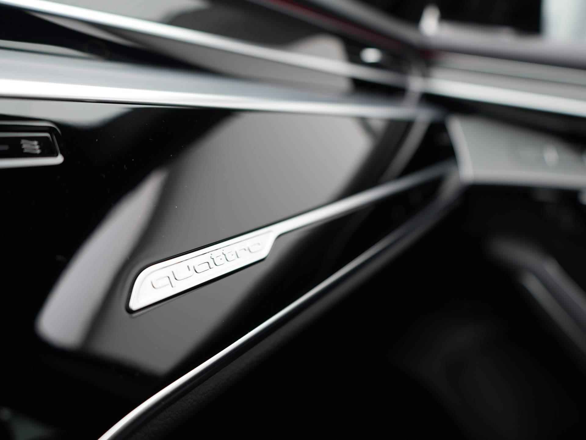 Audi A8 60 TFSI e quattro | S Line | zwart optiek | assistentiepakketten | panoramadak | B&O | 21" - 39/71