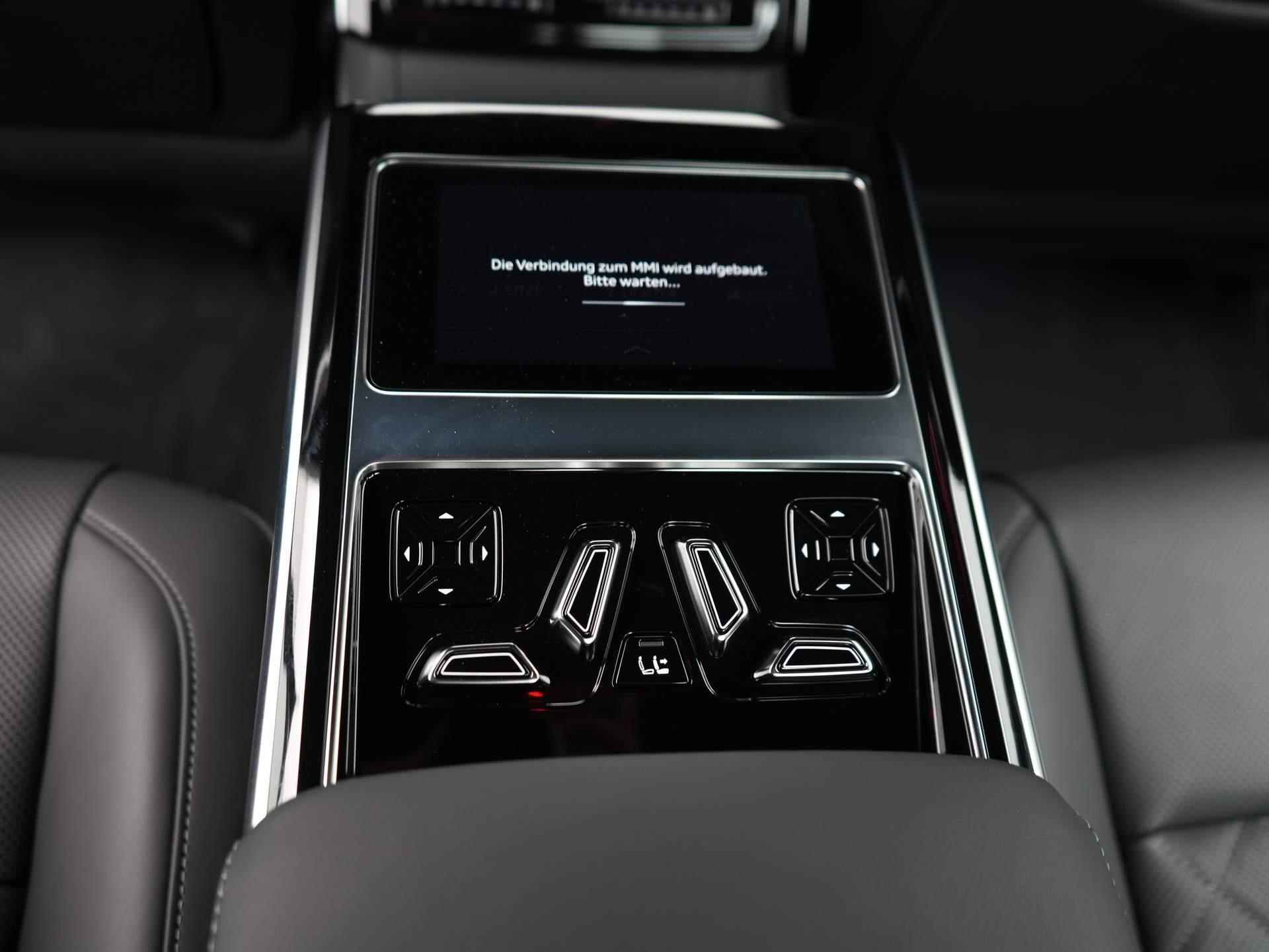 Audi A8 60 TFSI e quattro | S Line | zwart optiek | assistentiepakketten | panoramadak | B&O | 21" - 53/71