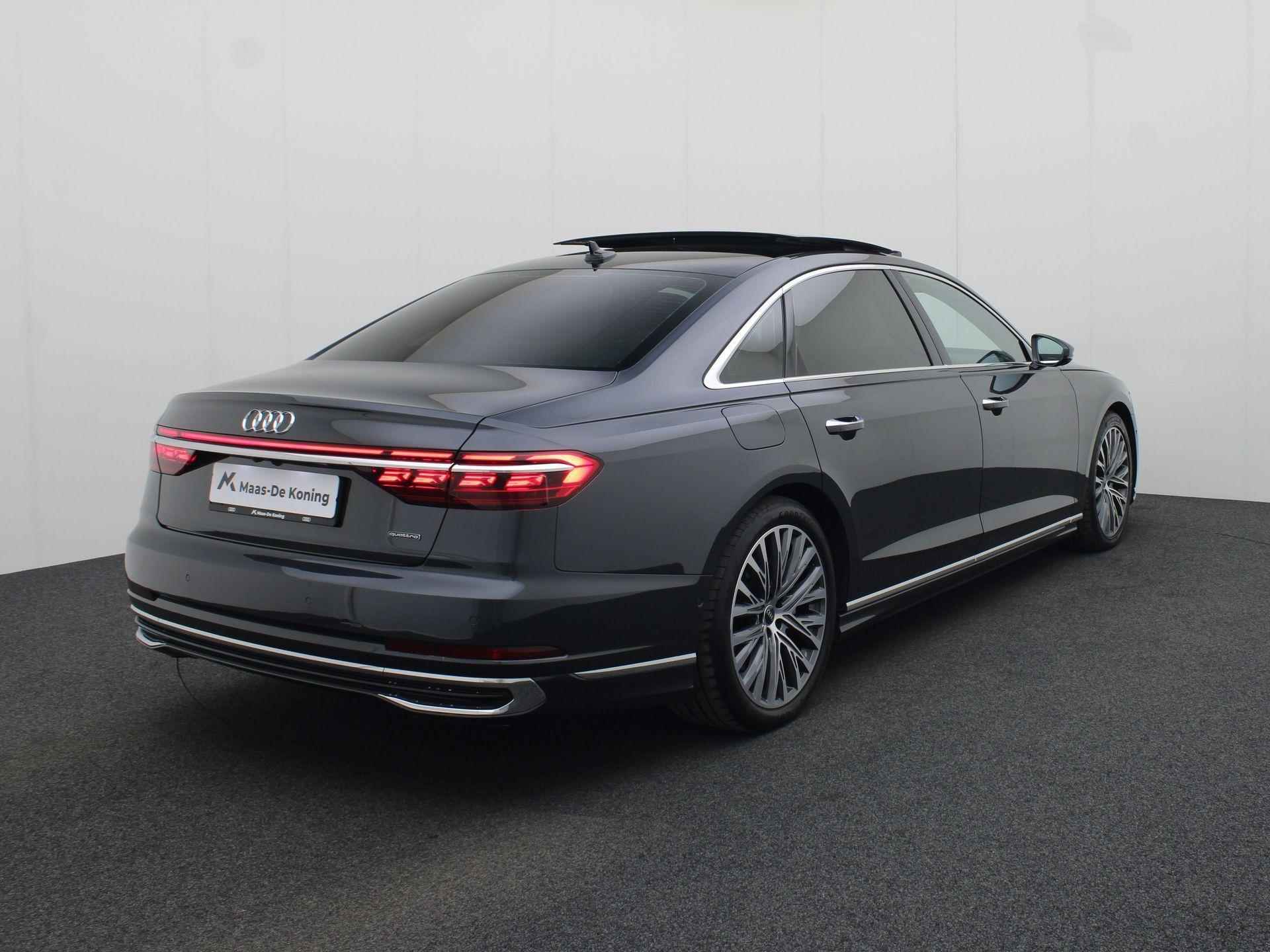 Audi A8 60 TFSIe 340kW/462PK quattro Lang Pro Line + · Panoramadak · Luchtvering · Leder · Garantie tot november 2026 of 100000km - 3/54