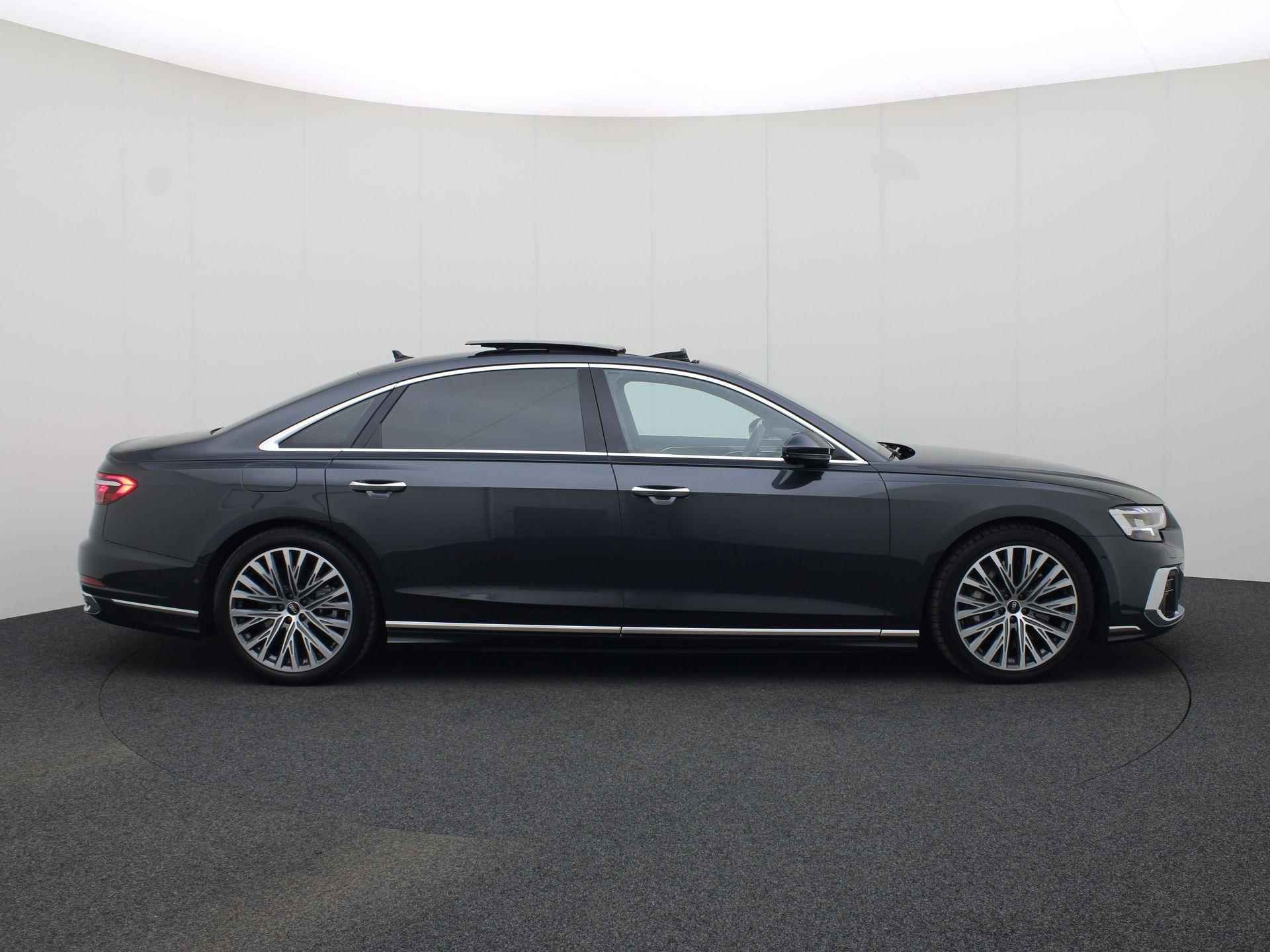 Audi A8 60 TFSIe 340kW/462PK quattro Lang Pro Line + · Panoramadak · Luchtvering · Leder · Garantie tot november 2026 of 100000km - 4/54