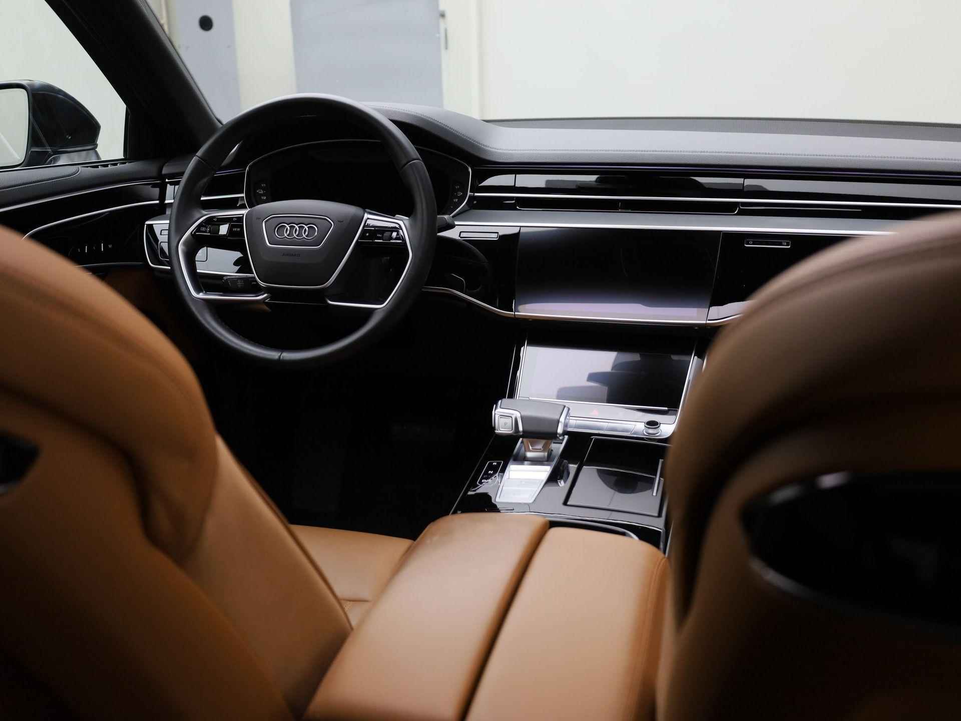 Audi A8 60 TFSIe 340kW/462PK quattro Lang Pro Line + · Panoramadak · Luchtvering · Leder · Garantie tot november 2026 of 100000km - 20/54