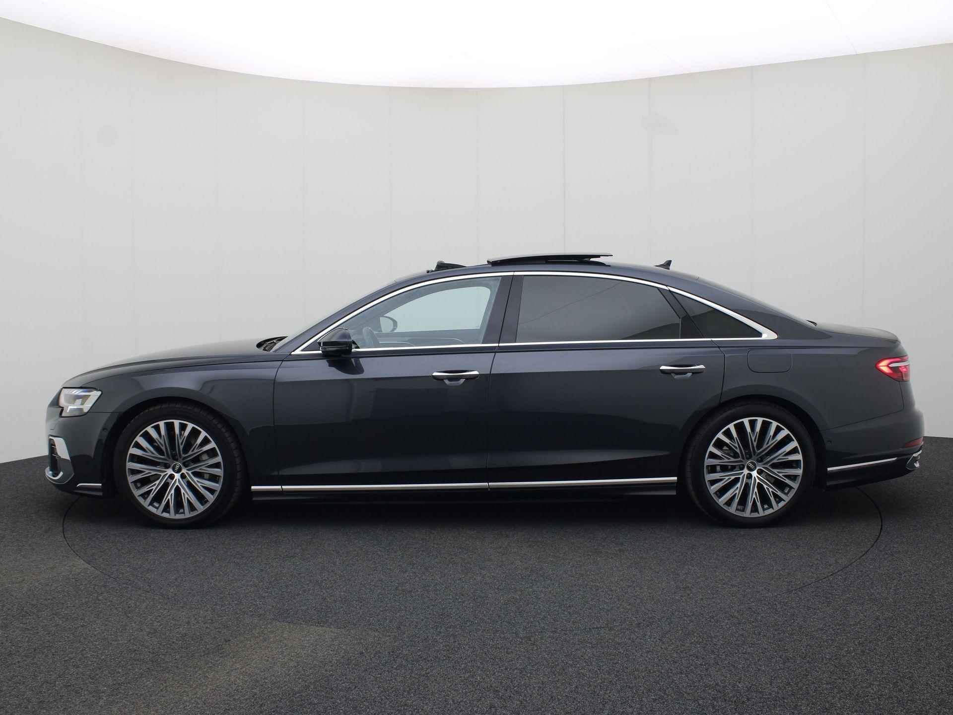 Audi A8 60 TFSIe 340kW/462PK quattro Lang Pro Line + · Panoramadak · Luchtvering · Leder · Garantie tot november 2026 of 100000km - 44/54