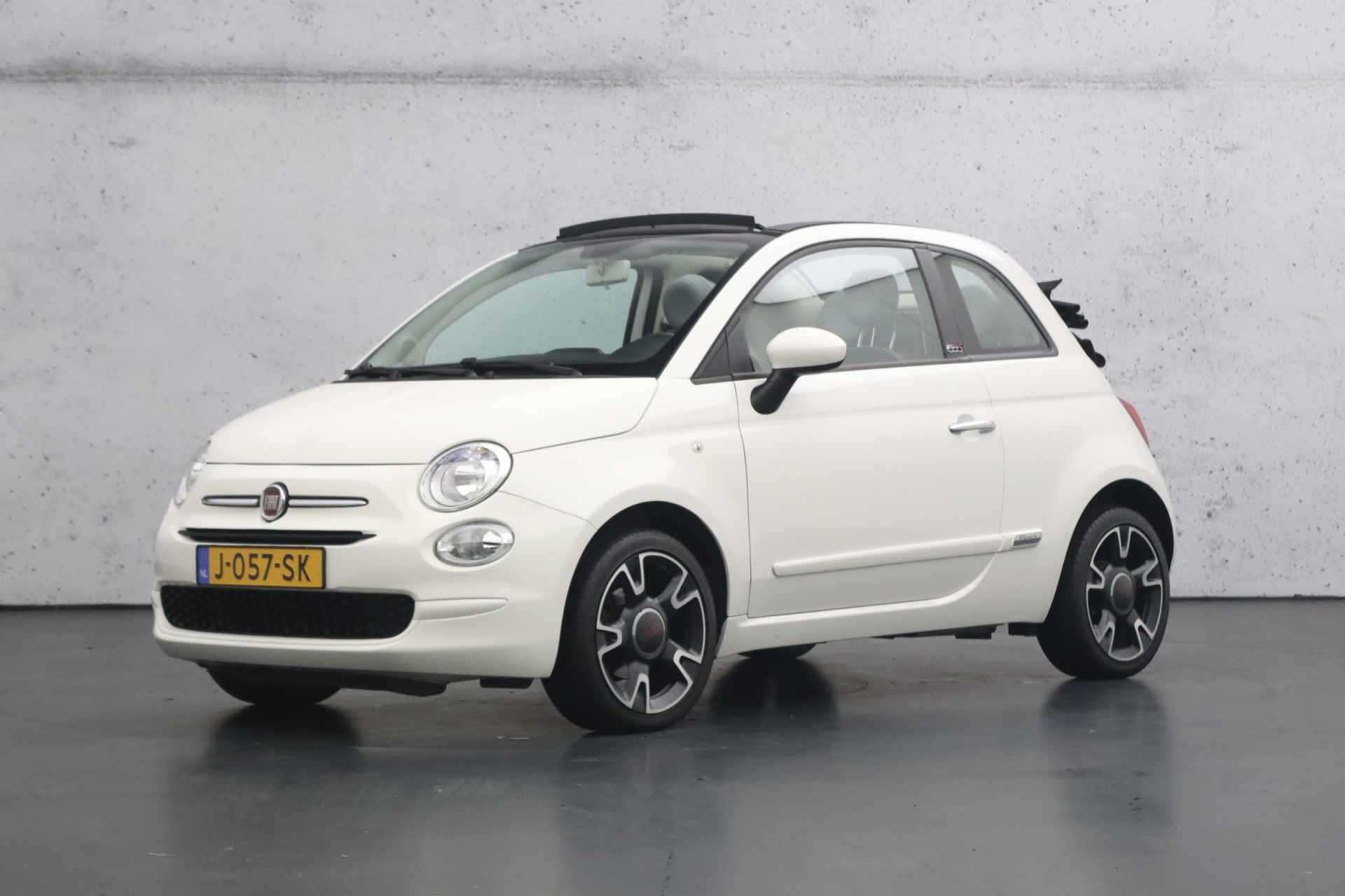 Fiat 500C 0.9 TwinAir Turbo Anniversario | Elektrische kap | Airconditioning | Parkeersensoren | LMV 16" - 6/26