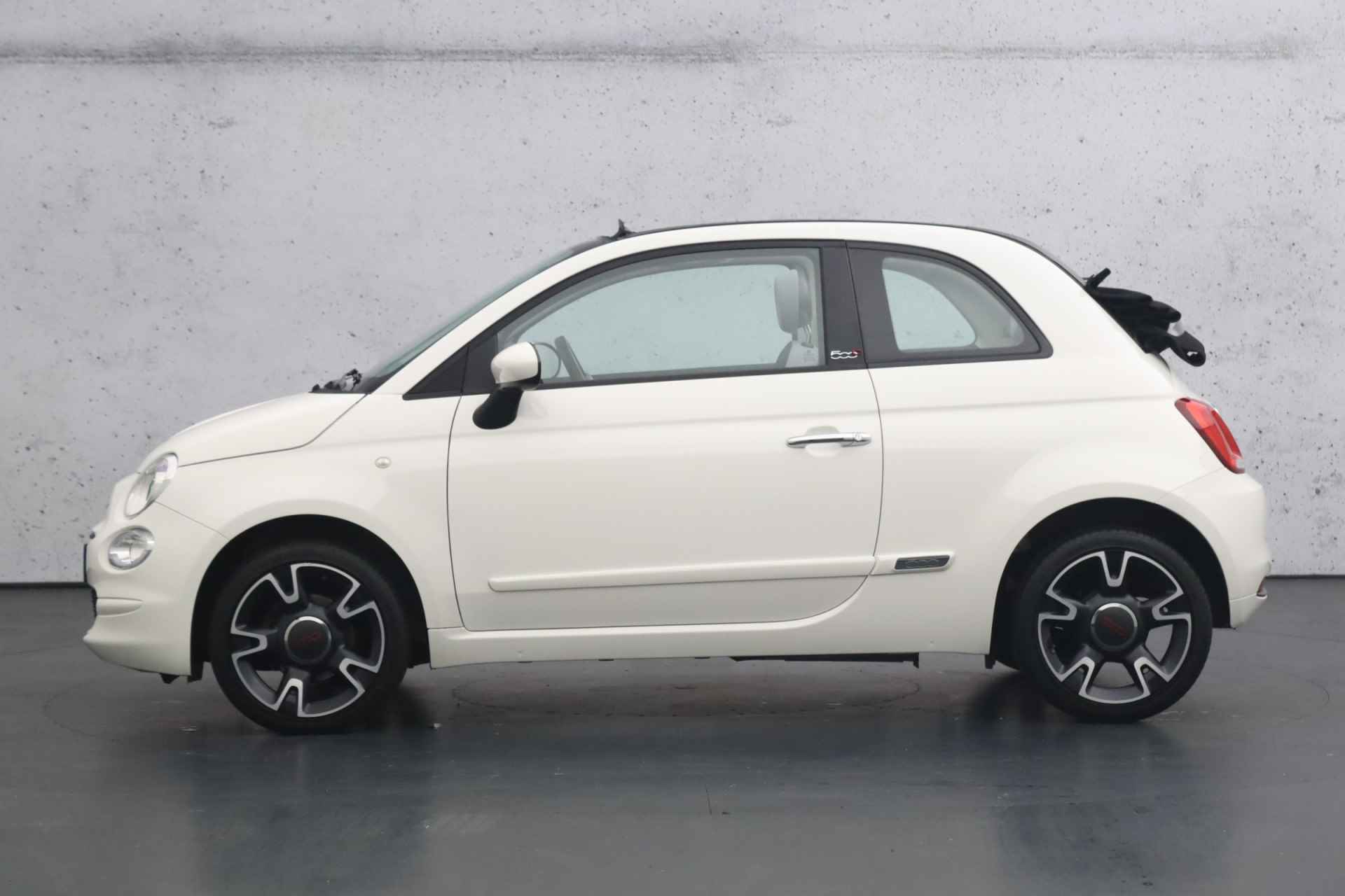 Fiat 500C 0.9 TwinAir Turbo Anniversario | Elektrische kap | Airconditioning | Parkeersensoren | LMV 16" - 7/26