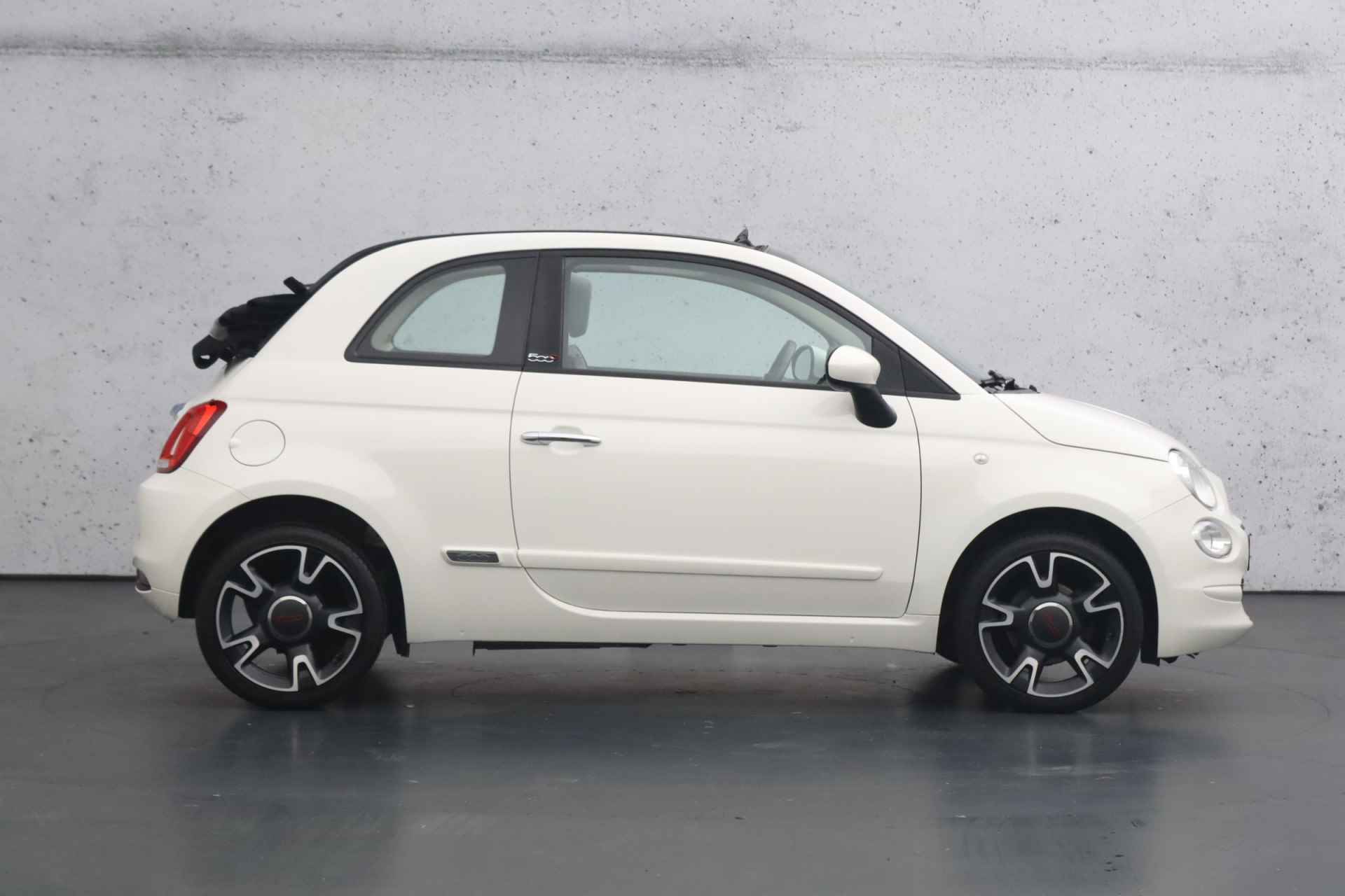 Fiat 500C 0.9 TwinAir Turbo Anniversario | Elektrische kap | Airconditioning | Parkeersensoren | LMV 16" - 21/26