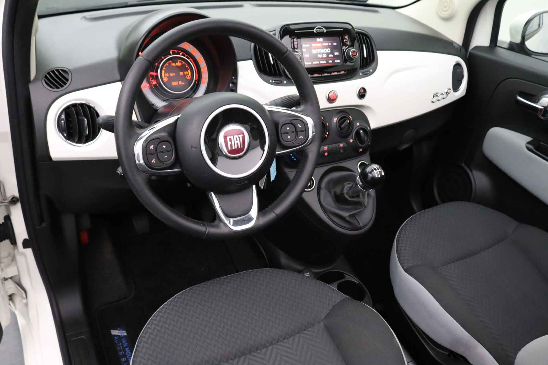 Fiat 500C 0.9 TwinAir Turbo Anniversario | Elektrische kap | Airconditioning | Parkeersensoren | LMV 16" - 23/26