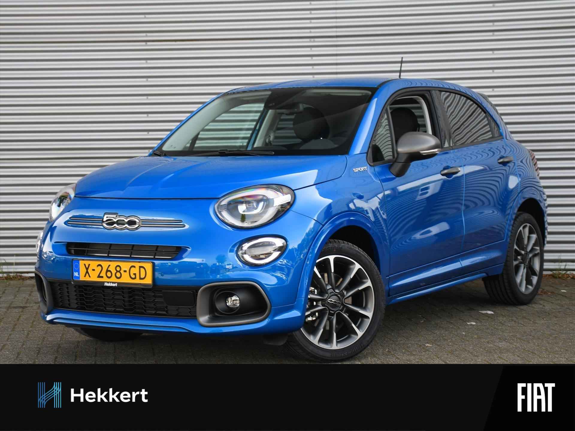 Fiat 500X Sport 1.5 Hybrid 130pk Automaat DODE HOEK | CRUISE | APPLE CARPLAY | NAVI | 18''LM | KEYLESS ENTRY | DAB | USB | PRIVACY GLASS - 1/31