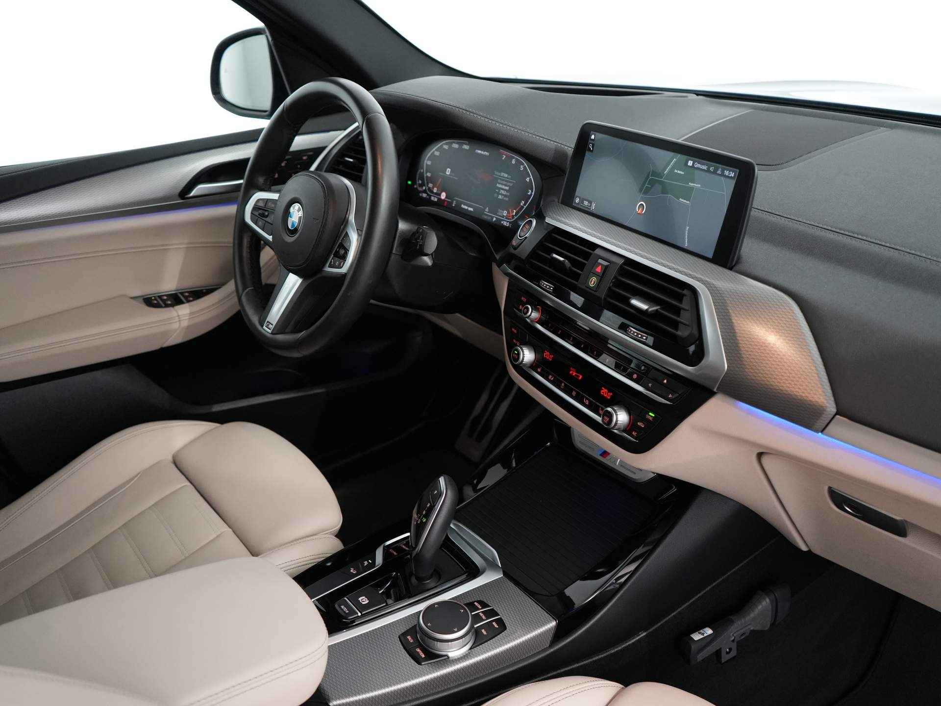 BMW X3 M40i xDrive High Executive M-Sport | Head up display | Stoelverwarming | Navigatie | Elektrisch wegklapbare trekhaak - 18/55