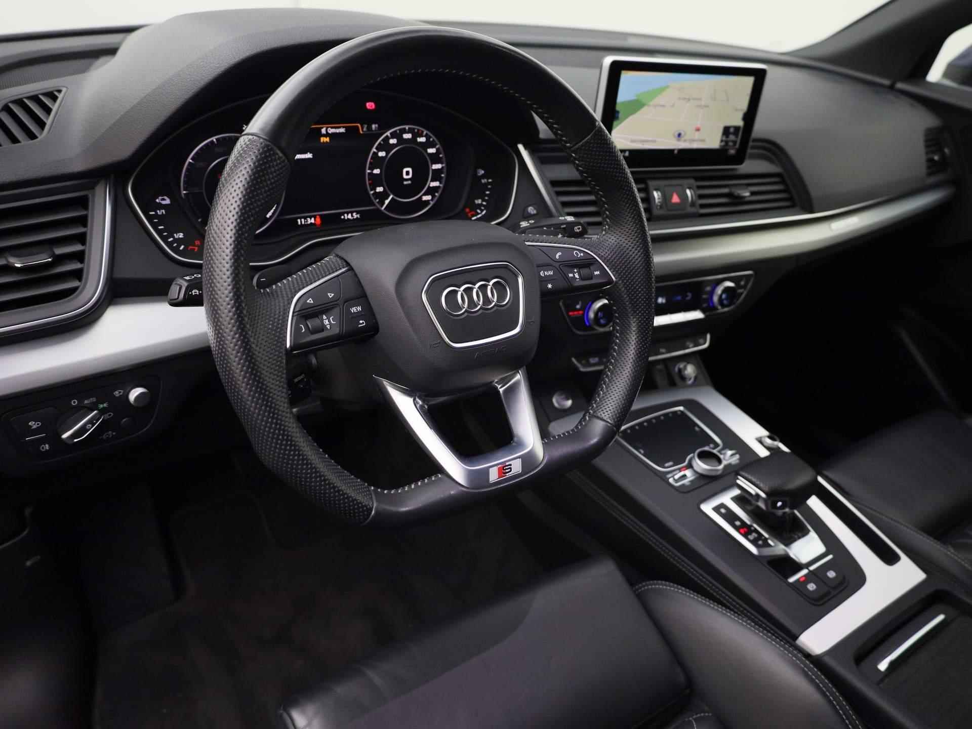 Audi Q5 55 TFSIe 270kW/367PK quattro S Line · Leder · Luchtvering · Drive select - 46/51