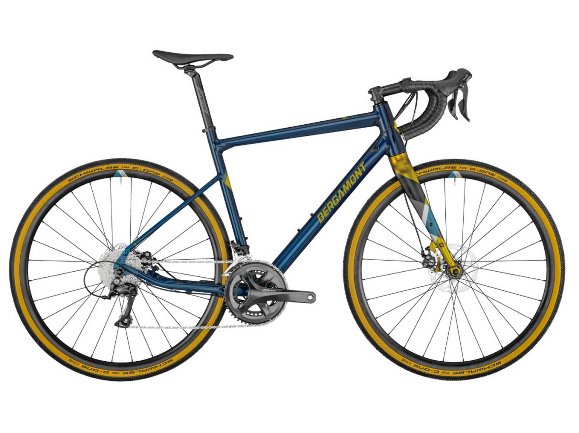 Bergamont BGM Bike Grandurance 4 Heren Petrol/gold/silver 55cm 2021 - 1/1