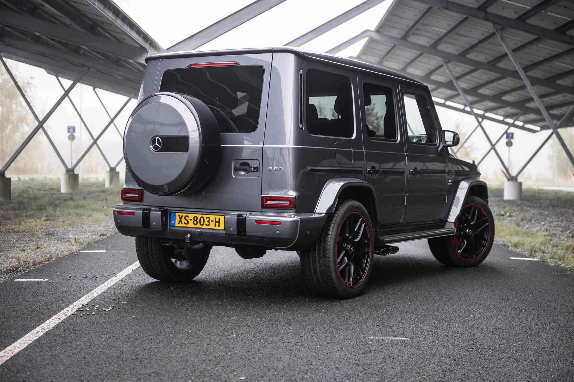 Mercedes-Benz G-klasse 63 Edition 1 | Memory stoelen | Massage stoelen | Burmester audio | Adaptieve cruisecontrol | Trekhaak | Sfeerverlichting | Schuifdak | - 68/75