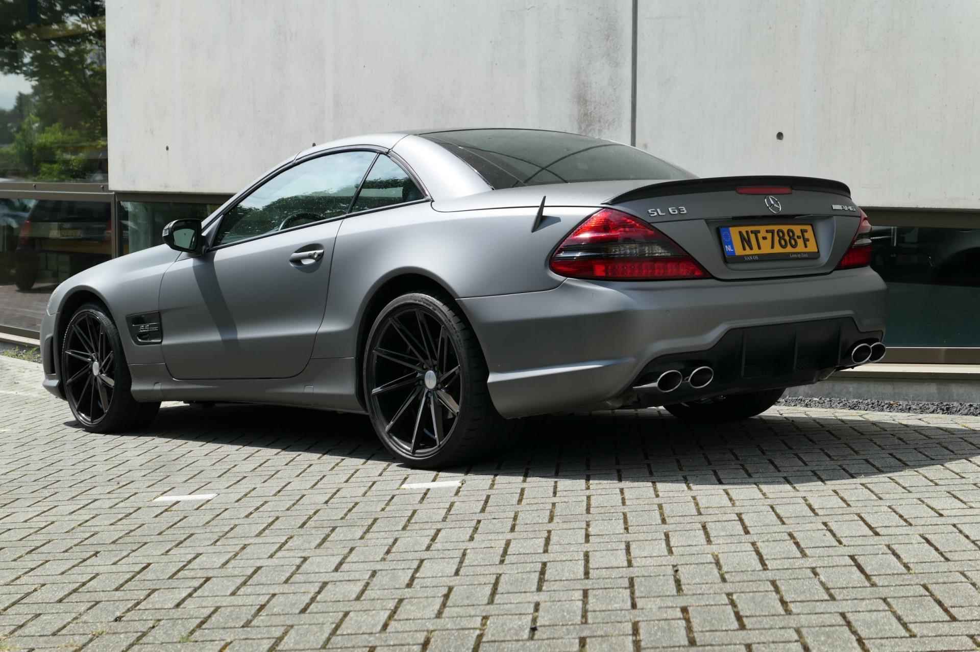 Mercedes-Benz SL-klasse 500 SL 63 AMG Panodak Mat Grijs Facelift V8 Youngtimer Uniek! - 3/22