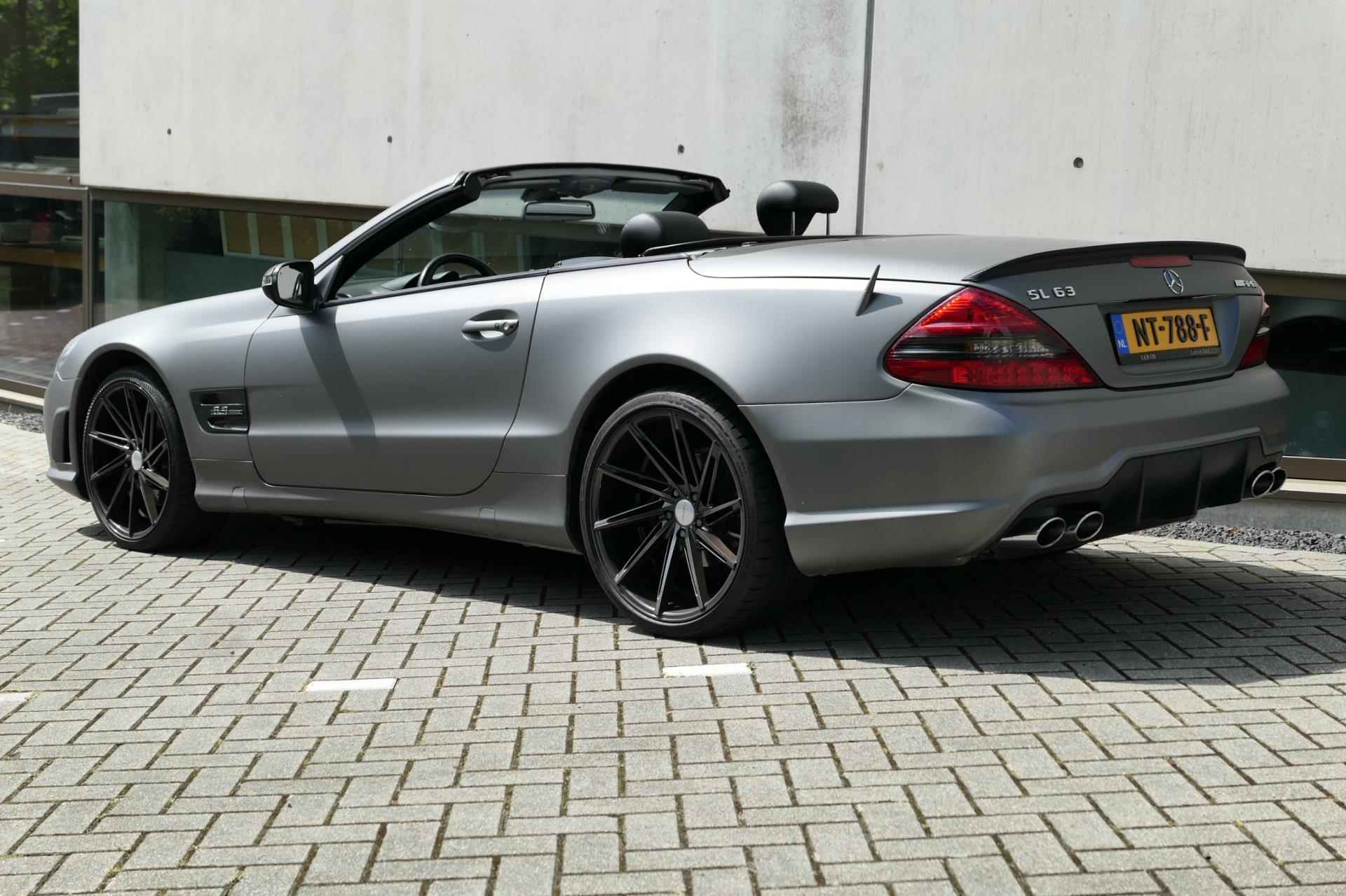 Mercedes-Benz SL-klasse 500 SL 63 AMG Panodak Mat Grijs Facelift V8 Youngtimer Uniek! - 4/22