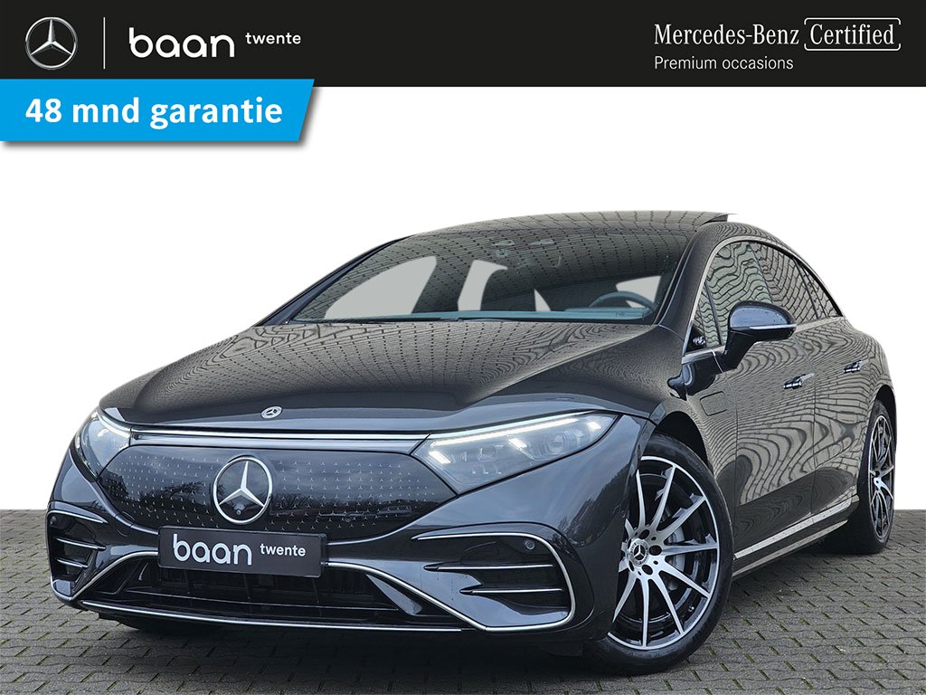 Mercedes-Benz EQS 450+ AMG-Line | Panoramadak | Trekhaak | Rij-assistentiepakket | Burmester