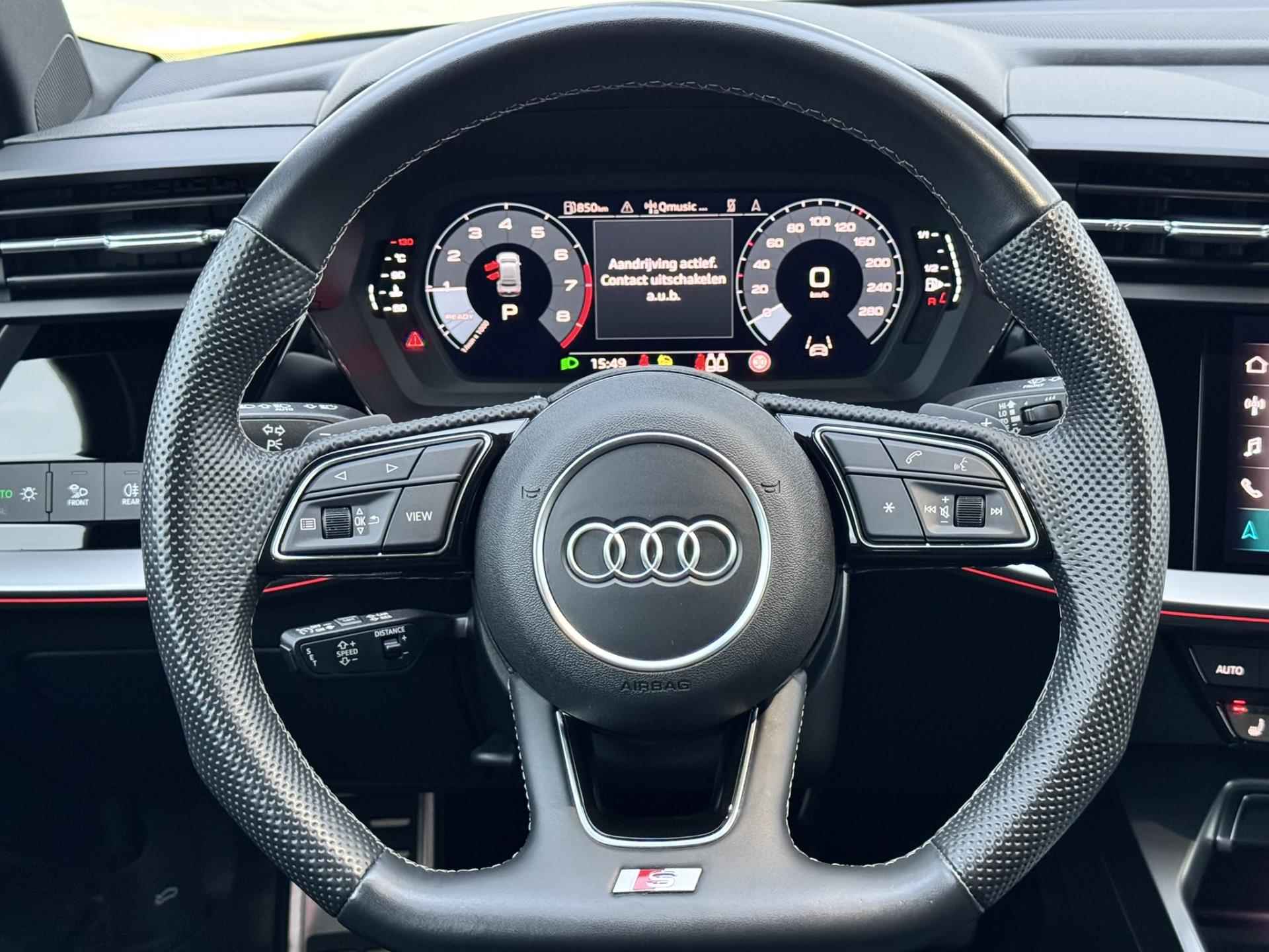 Audi A3 Limousine 30 TFSI S edition mild Hybrid Volleder Stoelverwarming adaptieve Cruise control Apple/Android Carplay Navigatie - 16/55