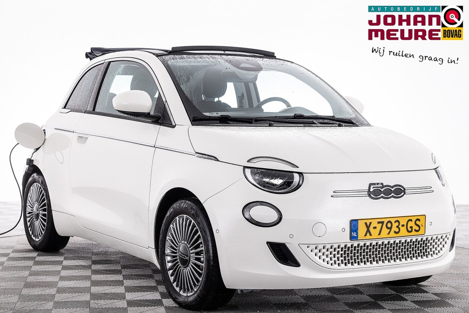 Fiat 500C e 24 kWh | ECC | VELGEN ✅ 1e Eigenaar .