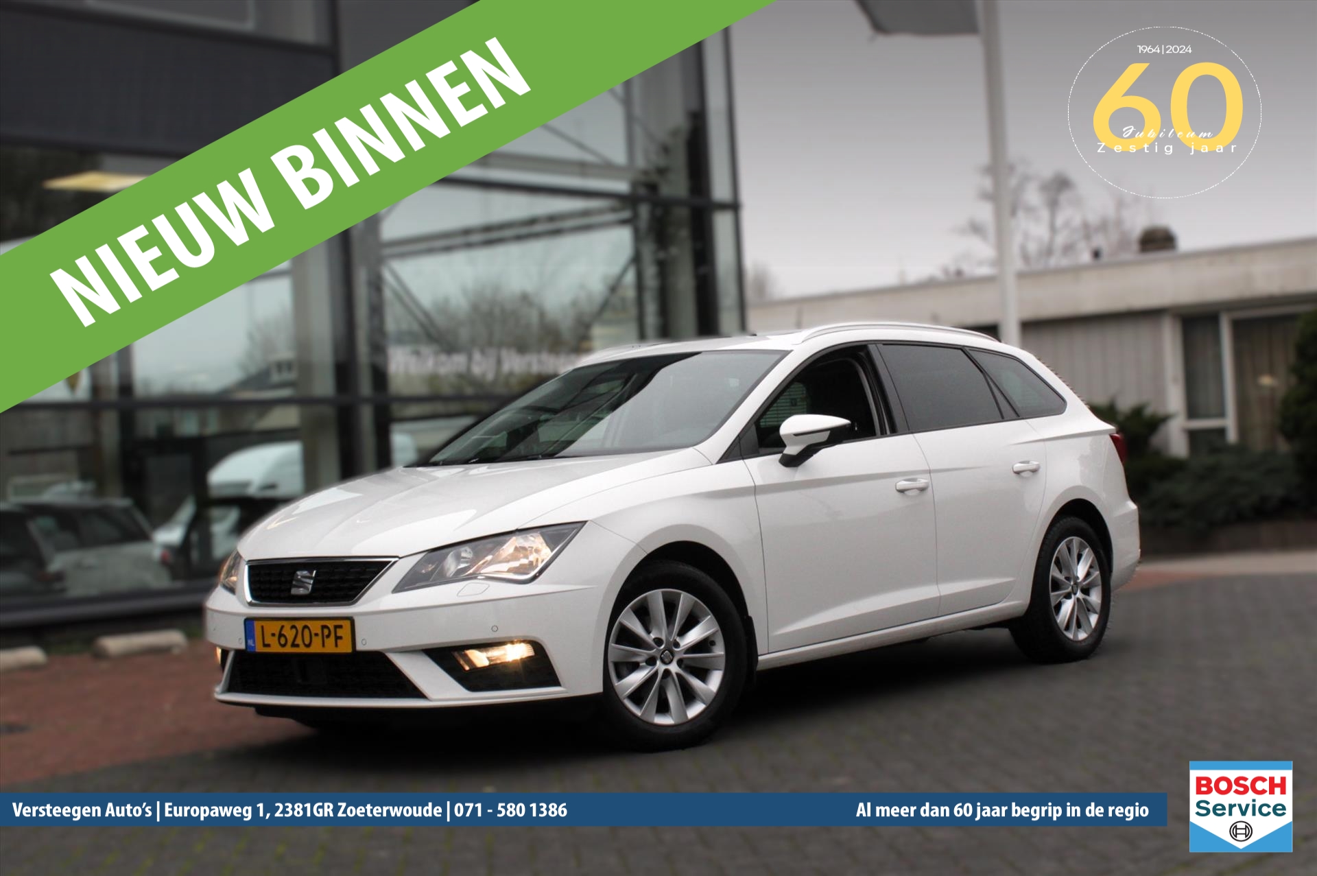 SEAT Leon Sportstourer 1.0 EcoTSI 115PK Style Business Intense | Panoramadak