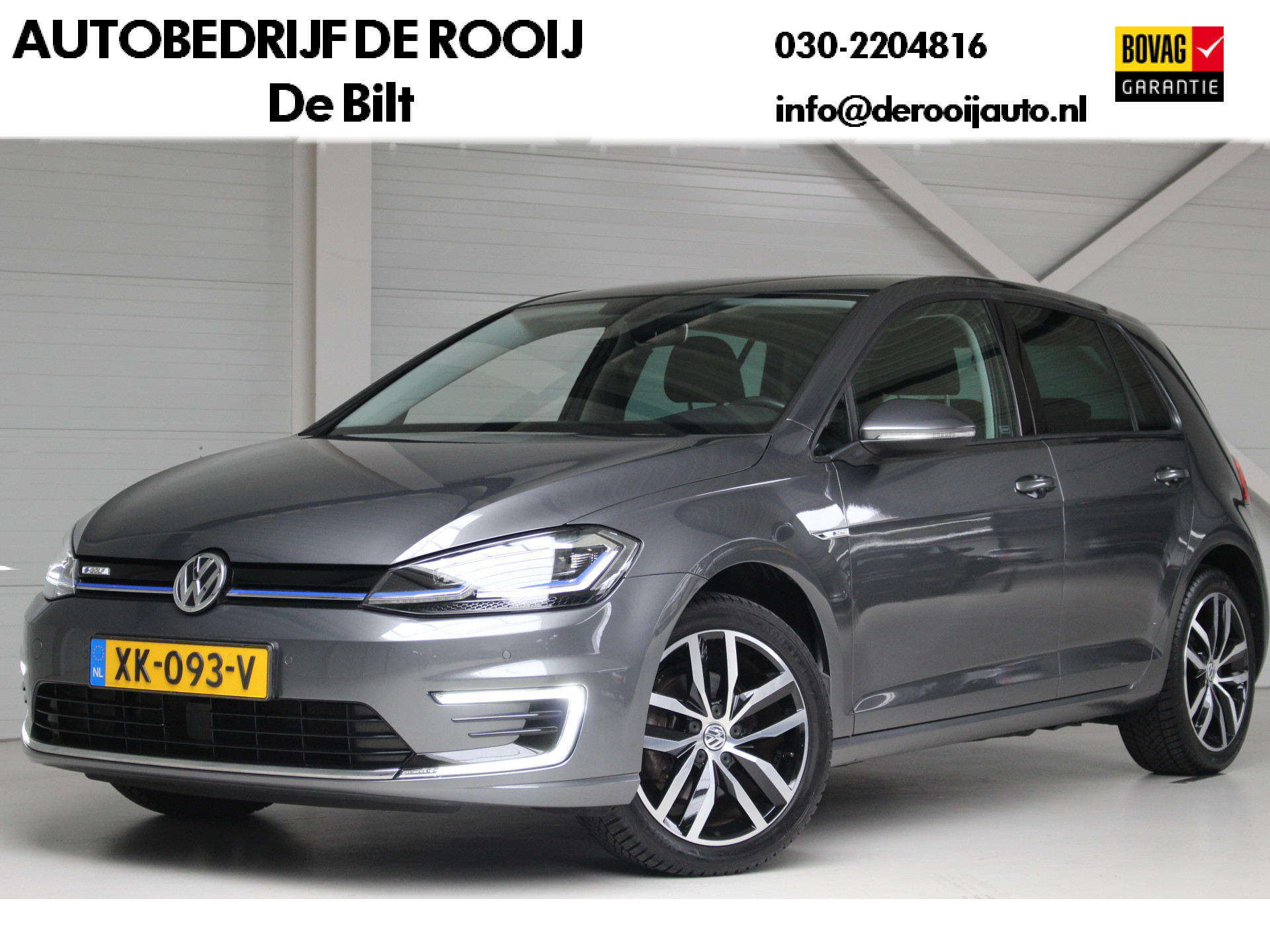 Volkswagen e-Golf e-Golf 100 kW / 136Pk Warmtepomp | Active Info display | 17" Velgen Madrid | Camera bij viaBOVAG.nl