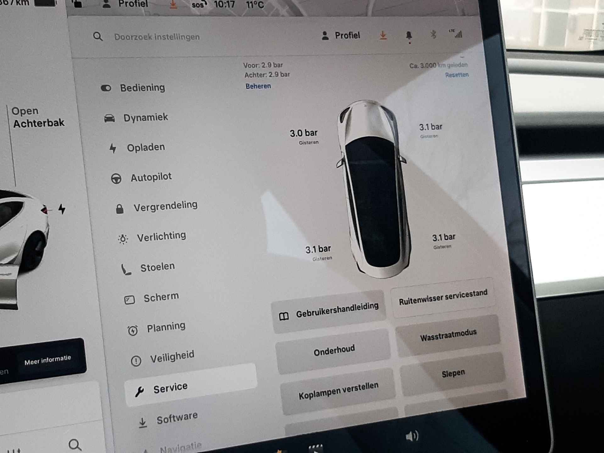 Tesla Model 3 Standard RWD Plus 60 kWh (238 PK) 1e-Eig. Keurig-Onderh. BOVAG-Garantie. NL-Auto. Autopilot, Leer, Panoramadak, Trekhaak, Keyless-Entry/Start, Parkeersensoren-V+A, Bluetooth, Achteruitrijcamera,  Stoelverwarming-V+A, Licht-Zicht-Pakket, Lm-Velgen-18Inch, Privacy-Glas - 32/39