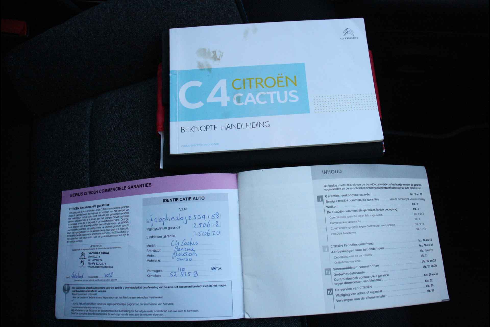 Citroën C4 Cactus 1.2 PURETECH 110PK BUSINESS / NAVI / CLIMA / LED / PDC / 17" LMV / BLUETOOTH / CRUISECONTROL / NIEUWSTAAT !! - 30/32