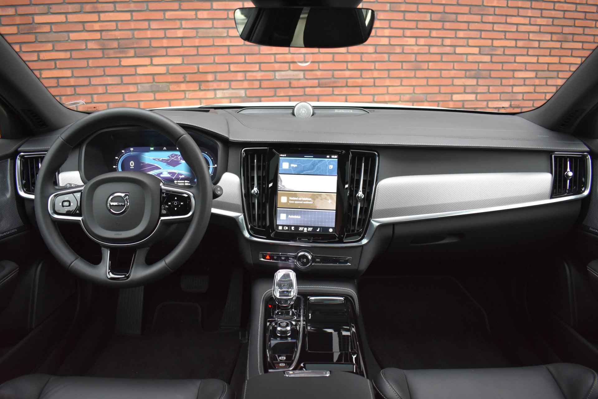 Volvo V90 T6 Recharge 350PK AWD Ultimate Dark | Bowers & Wilkins | Luchtvering | Trekhaak | 360° Camera | - 6/40