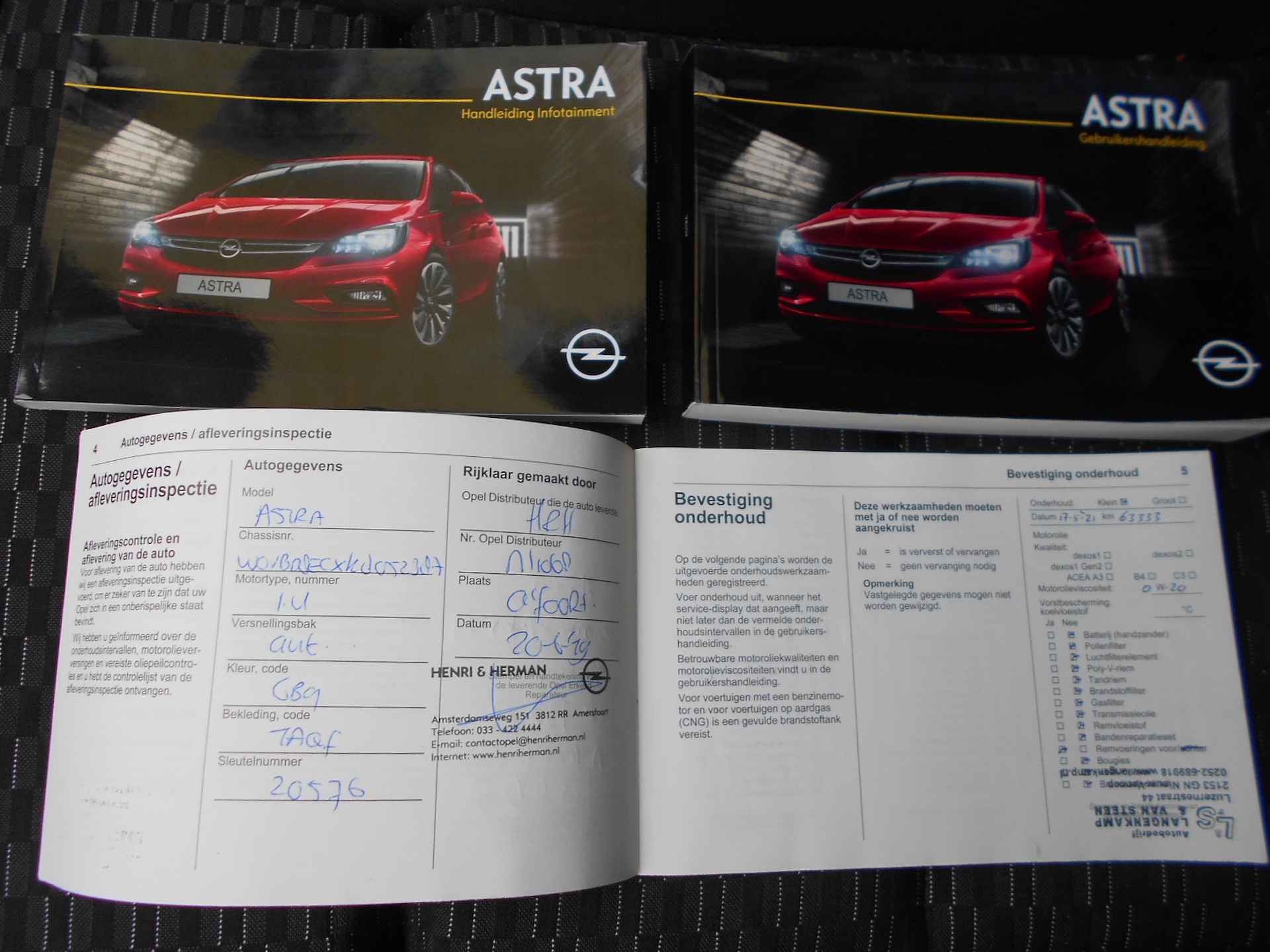 OPEL ASTRA OPEL Astra Sports Tourer 1.4 Turbo 150pk Autom. Business / Navi / ECC / AGR stoelen - 25/29