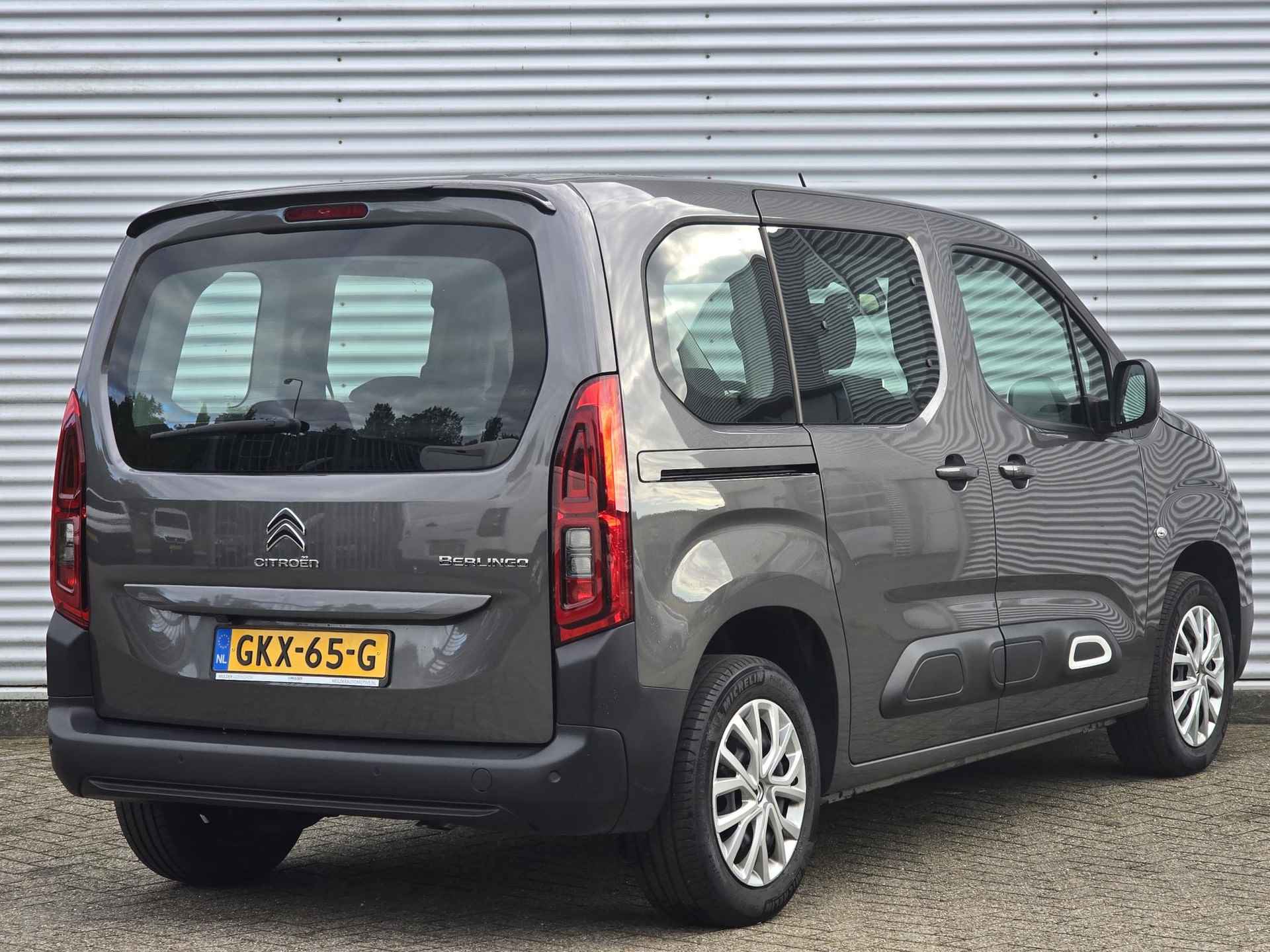 Citroën Berlingo MPV Feel Pack 1.2 PureTech 110pk H6 | NAVI | CLIMA | CAMERA | KEYLESS ENTRY | STOELVERW. | DAB+ | - 6/69