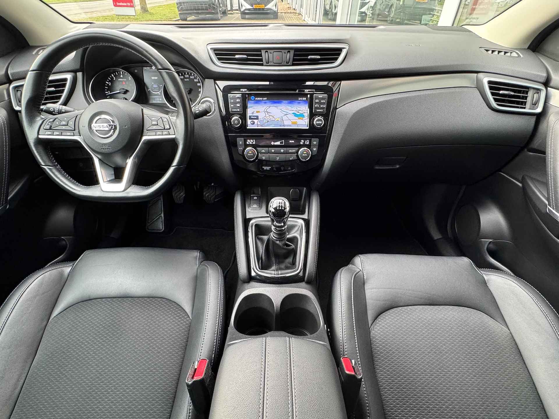 NISSAN Qashqai 1.2 115pk DIG-T Tekna | Panoramadak | Navigatie | 360-Camera | Keyless | ECC | Cruise Control - 22/28