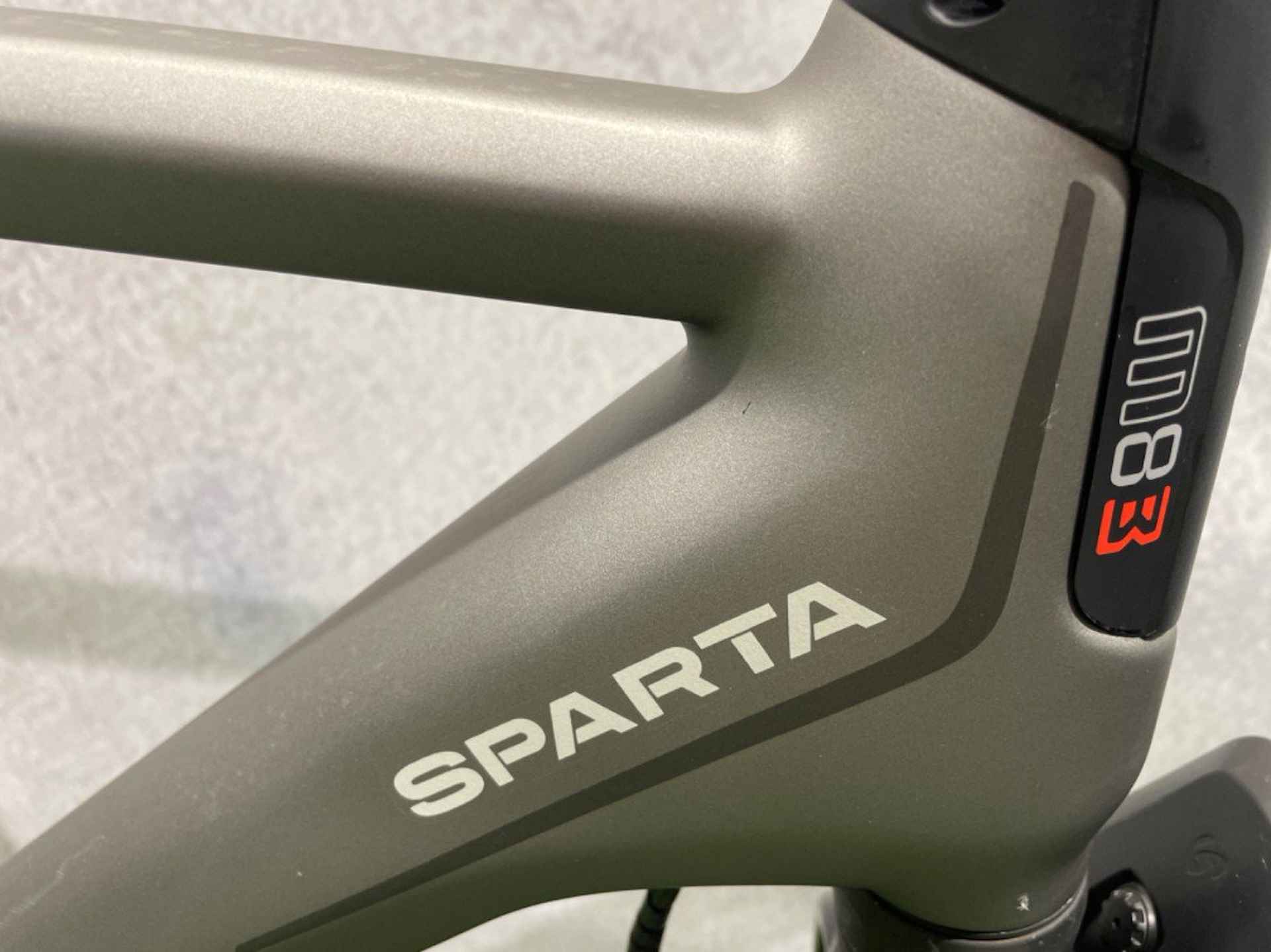 Sparta a-Shine M8b 400Wh (1) Heren Titan Grey Matte 57cm 2021 - 3/8