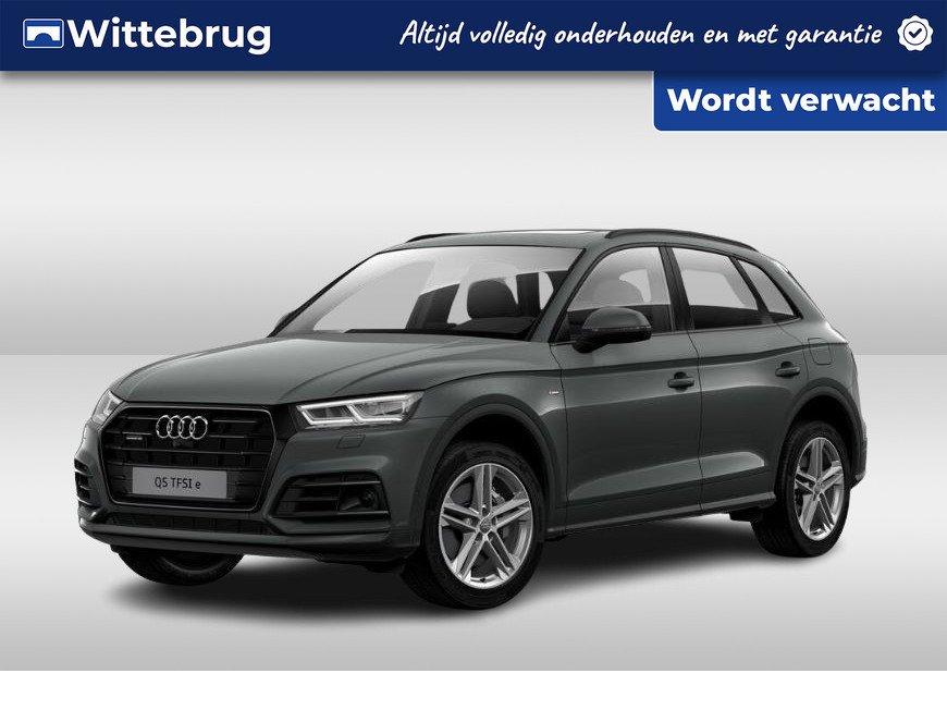 Audi Q5 50 TFSI e 299pk quattro S Line | Panoramadak | Luchtvering | Bang & Olufsen | Tour & City & parking | Head Up | Leder-alcantara | Trekhaak | Topview