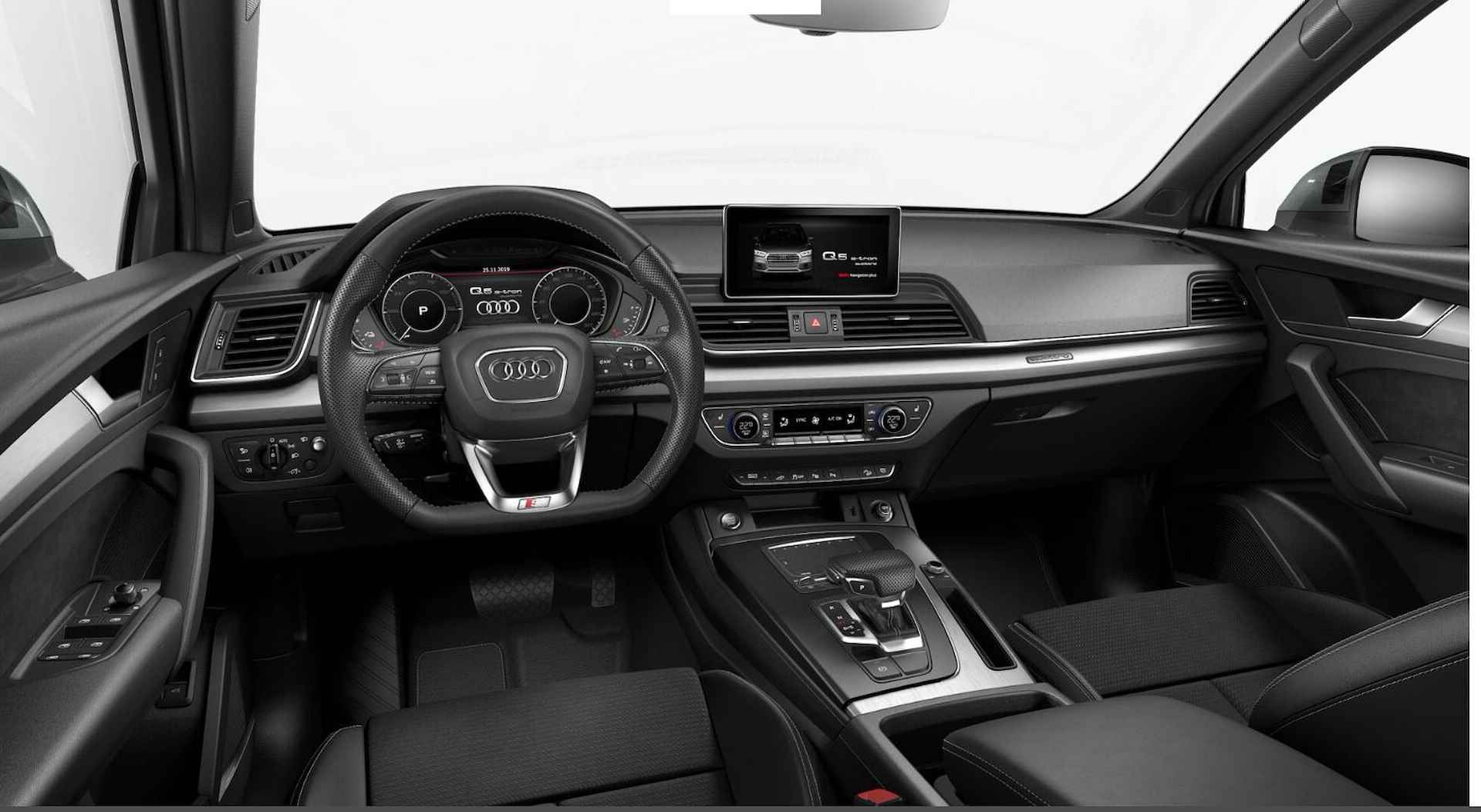 Audi Q5 50 TFSI e 299pk quattro S Line | Panoramadak | Luchtvering | Bang & Olufsen | Tour & City & parking | Head Up | Leder-alcantara | Trekhaak | Topview - 7/7