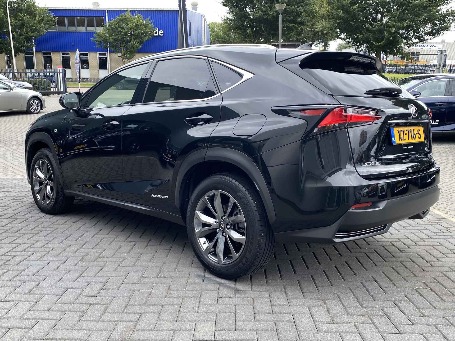 Lexus NX 300h AWD F Sport Line TRIPLE-LED STOELVERW EL-ACHTERKLEP AD-CRUISE DRAADLOZE LADER - 5/33