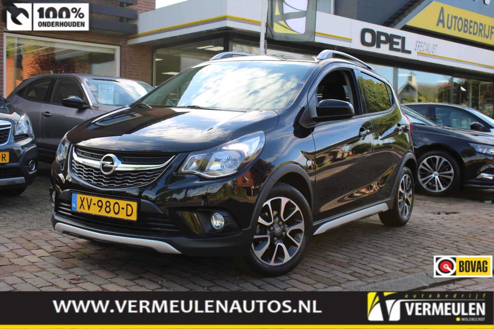 Opel Karl 1.0 75PK ROCKS Online Edition + 15"/ Airco/ Cruise/ IntelliLink/ NL auto - 1/42