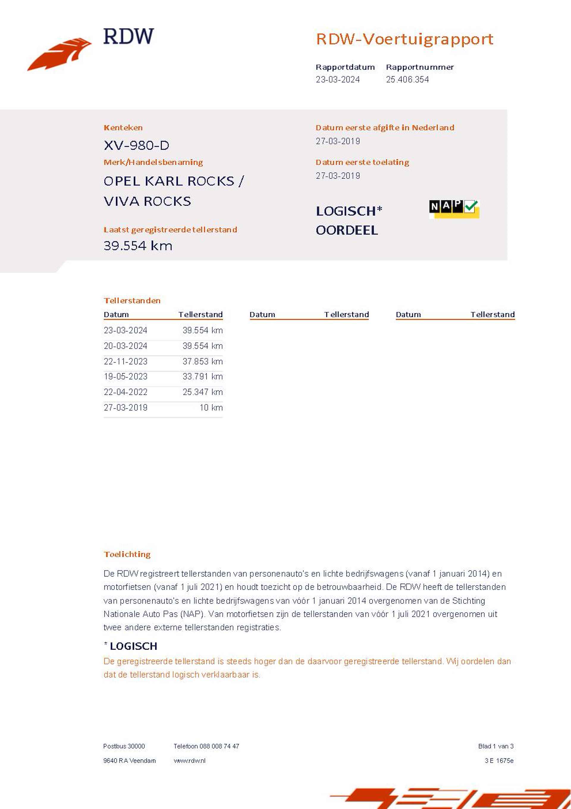 Opel Karl 1.0 75PK ROCKS Online Edition + 15"/ Airco/ Cruise/ IntelliLink/ NL auto - 41/42