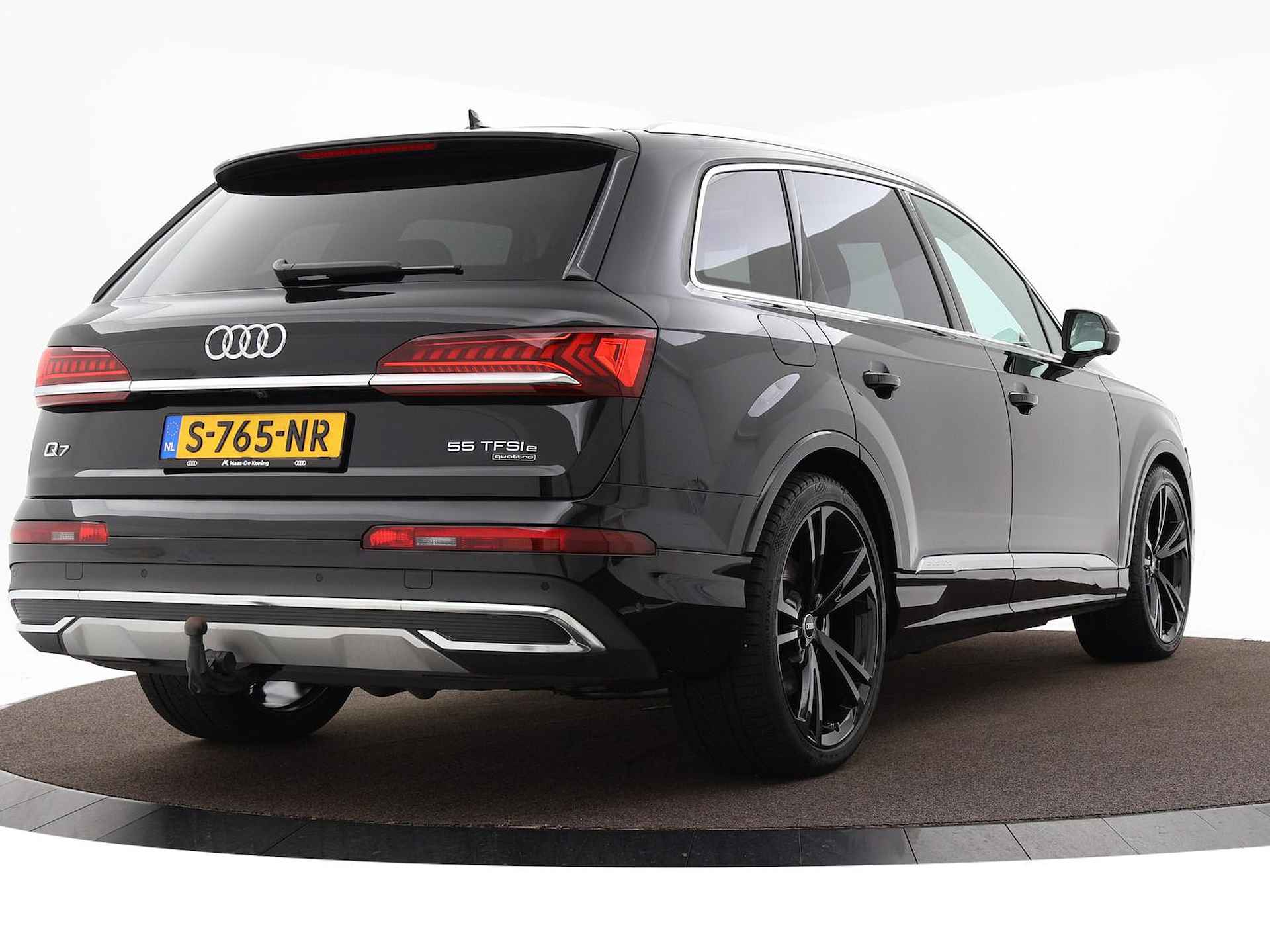 Audi Q7 55 TFSIe 381pk S-tronic Quattro Pro Line Advanced · Keyless · Panoramadak · Trekhaak elektrisch · Nachtzicht · Servosluiting · Massage · Stoelverwarming & Ventilatie · 20'' Inch · Garantie t/m 10-03-2027 of 100.000km - 3/54