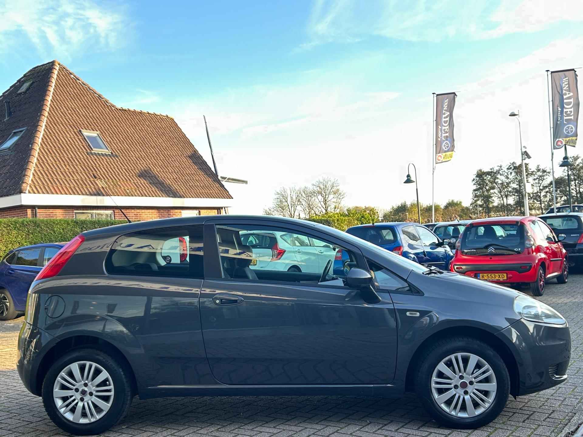 Fiat Grande Punto 1.4 Edizione Lusso Airco LM-Velgen Elek.Pakket NAP NL-Auto Dealeronderhouden! - 5/20