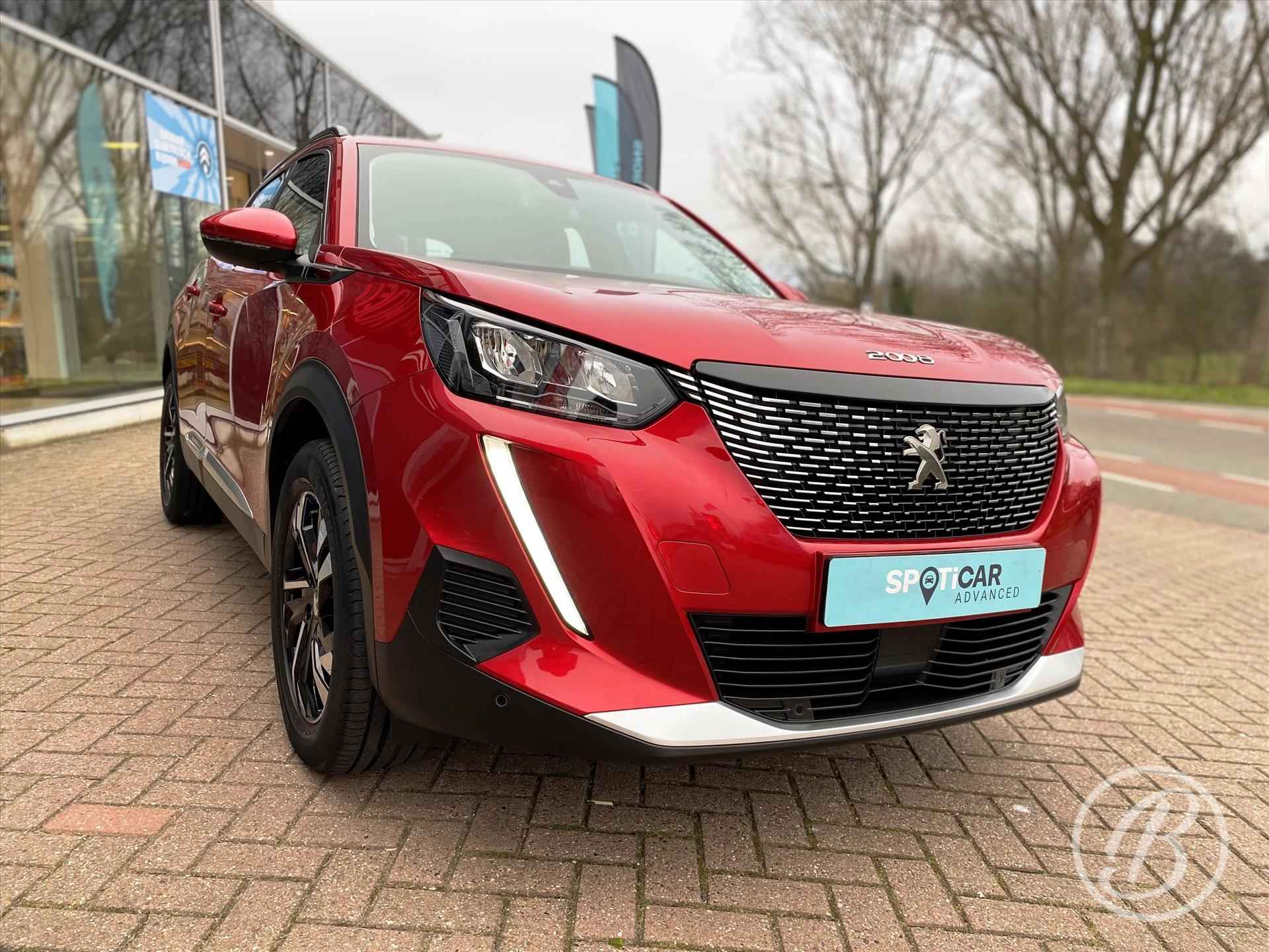 Peugeot 2008 1.2 Turbo 130pk Allure EAT-8 Automaat | keyless, camera, pdc v&a, 17 inch velgen, adaptive cruise, navi via apple carplay of android auto, dab - 12/62