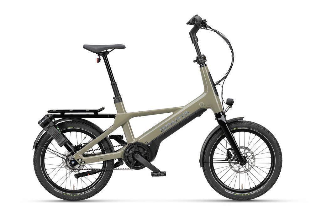 Sparta S-Compact Bes3 Incl. 500wh Olive Gloss 45cm 2024