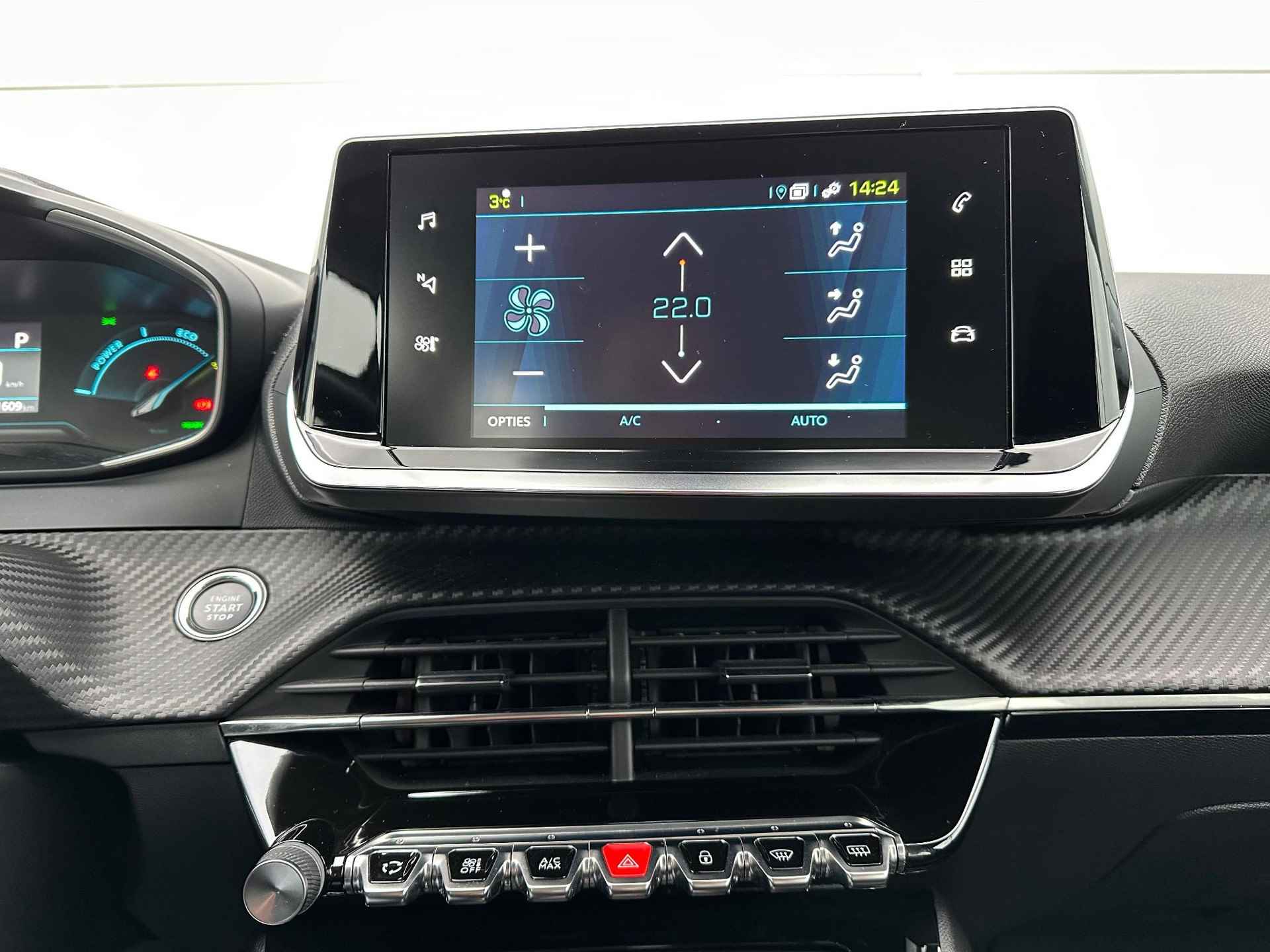 Peugeot e-2008 EV Blue Lease Active 50 kWh | Navigatie | Apple Carplay/Android Auto | Cruise Control | Pakeersensoren - 22/35