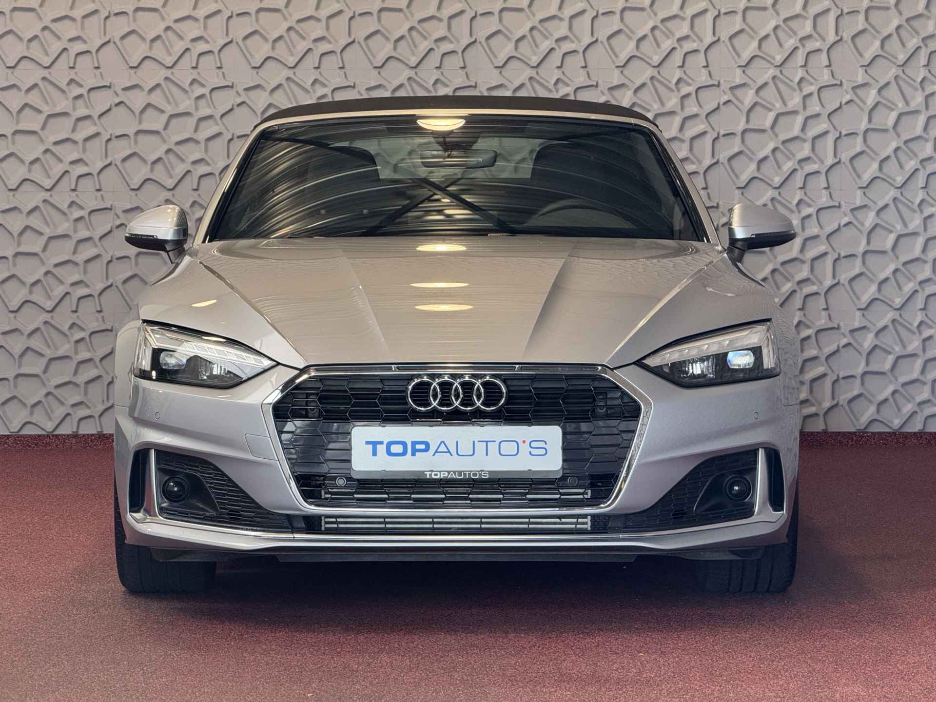 Audi A5 Cabriolet 40 TFSI 204 PK ADVANCED LEER NAVI CAMERA NEK/STOELVERW. ADAP.CRUISE 06/2024 80.000.- NWPRS - 5/89