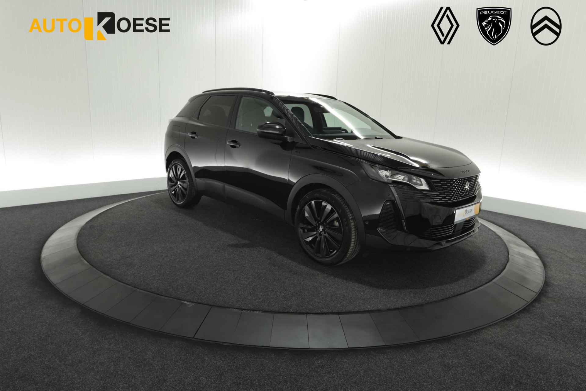 Peugeot 3008 PureTech 130 EAT8 GT Black Pack | Camera | Adaptieve Cruise Control | Elektrische Kofferklep | Stoelverwarming | Apple Carplay - 1/75