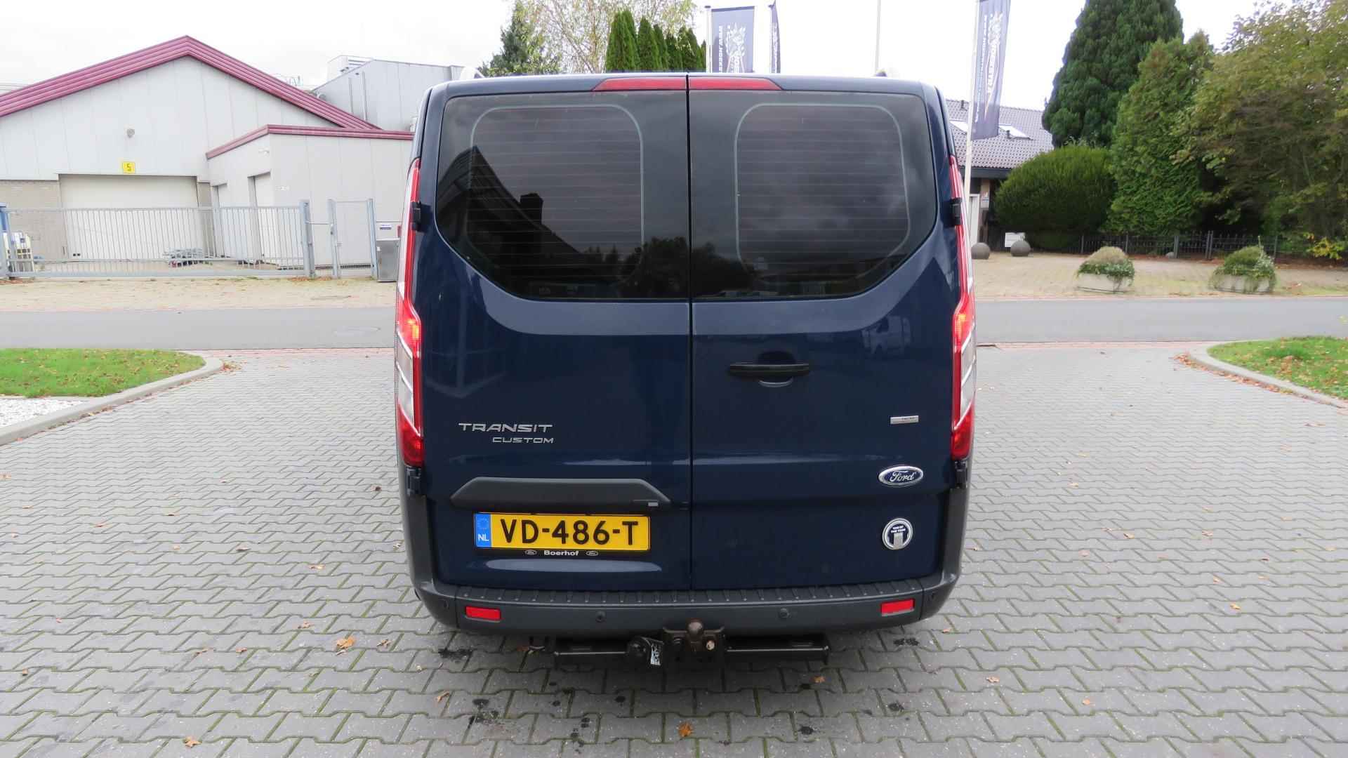 Ford Transit Custom 290 2.2 TDCI L2H1 Trend DC GEEN BTW/BPM, Dubbele cabine, Trekhaak, Cruise, camera, 138889 km !! - 21/31