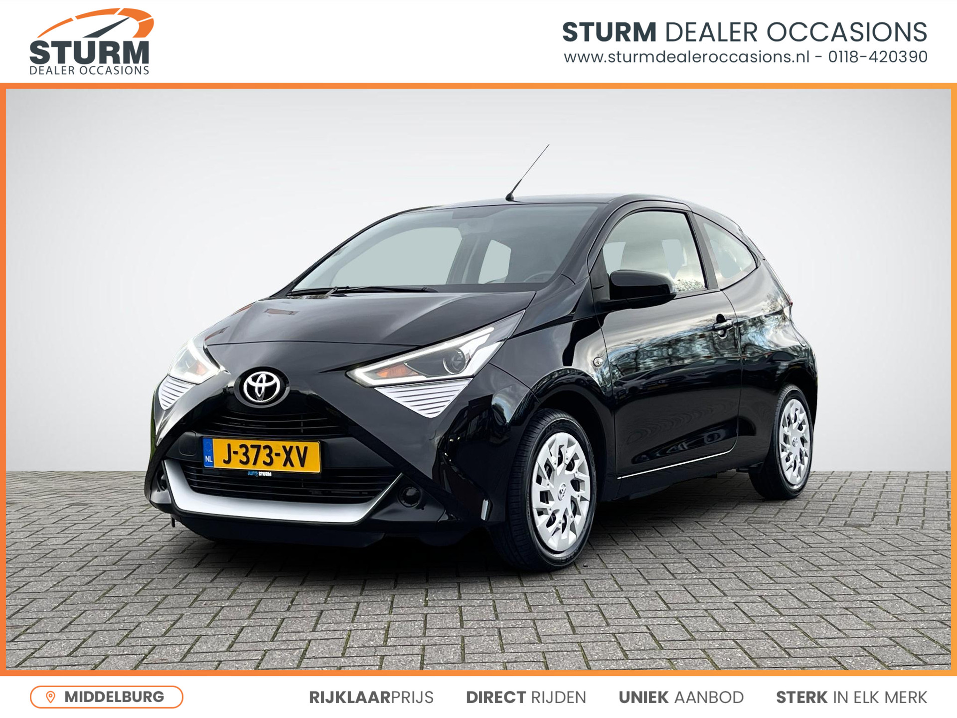 Toyota Aygo 1.0 VVT-i x-play | Airco | Apple Carplay & Android | Achteruitrijcamera | Bluetooth | Rijklaarprijs!