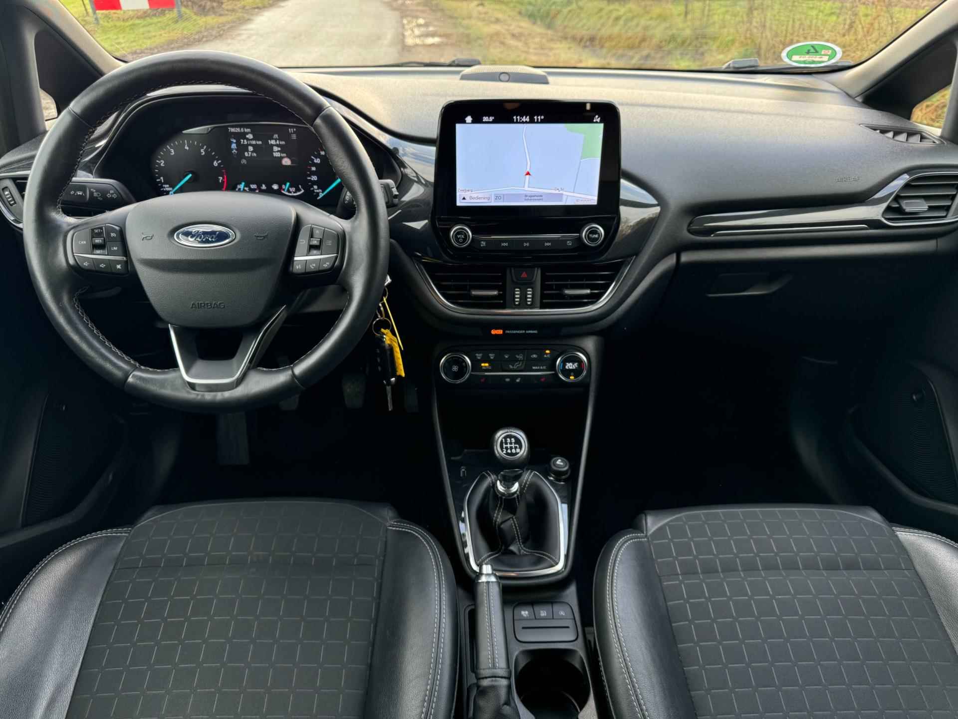 Ford Fiesta 1.0 EcoBoost Active 125PK top onderhouden met AppleCarplay/AndroidAuto - 12/28