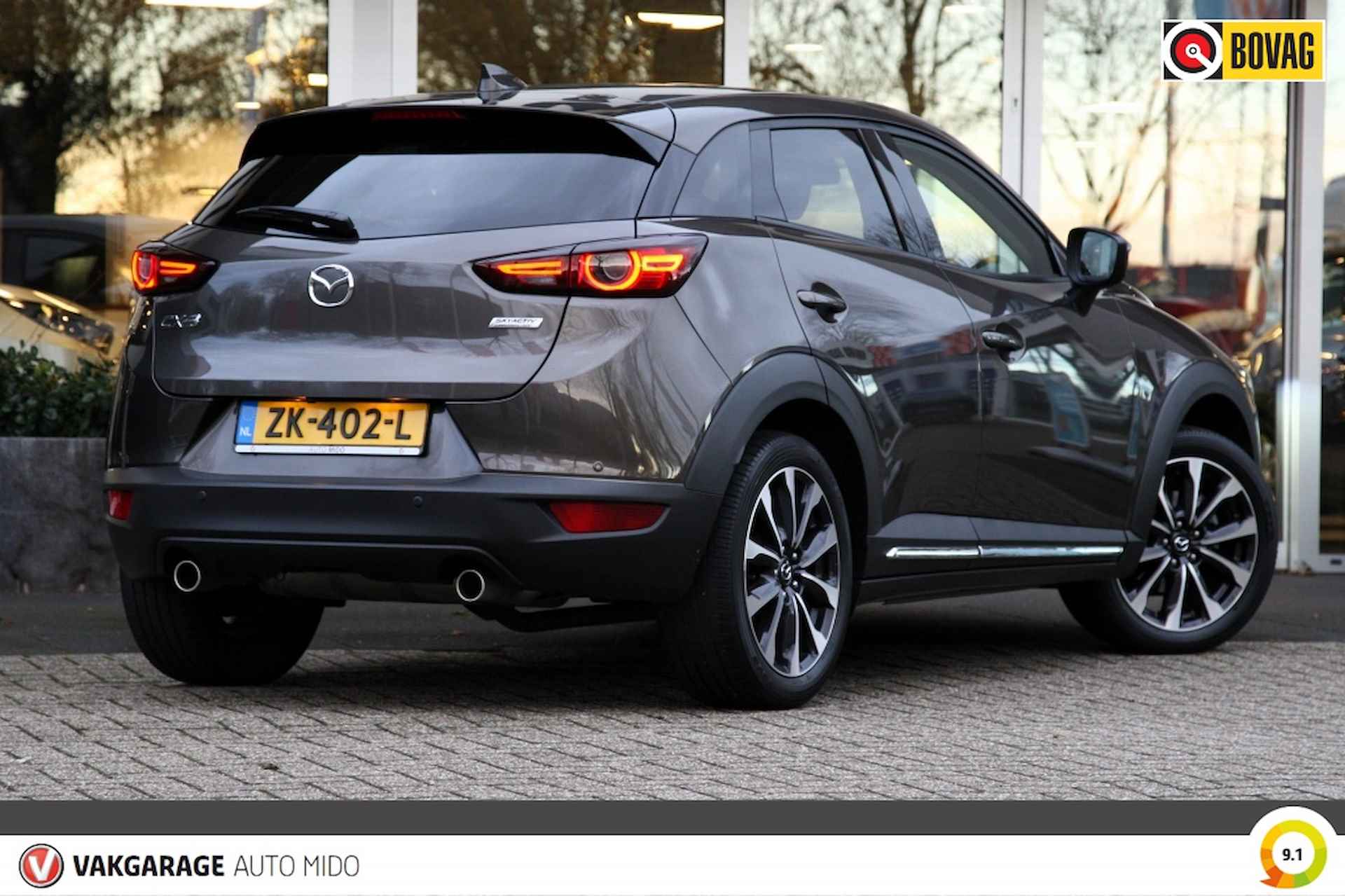 Mazda CX-3 2.0 SkyActiv-G 120 GT-M Automaat -Trekhaak- NLD auto - 10/55