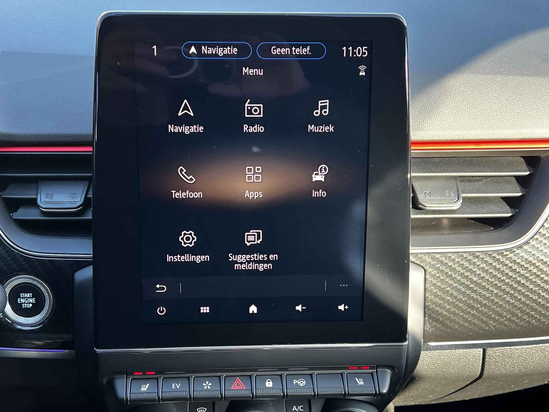 Renault Arkana 1.6 E-Tech Hybrid 145 R.S. Line / Dealer onderhouden / Schuif- Kanteldak / Leder / Adaptieve Cruise Control / Stuur- en stoelverwarming / BOSE / Apple Carplay Android / - 47/60