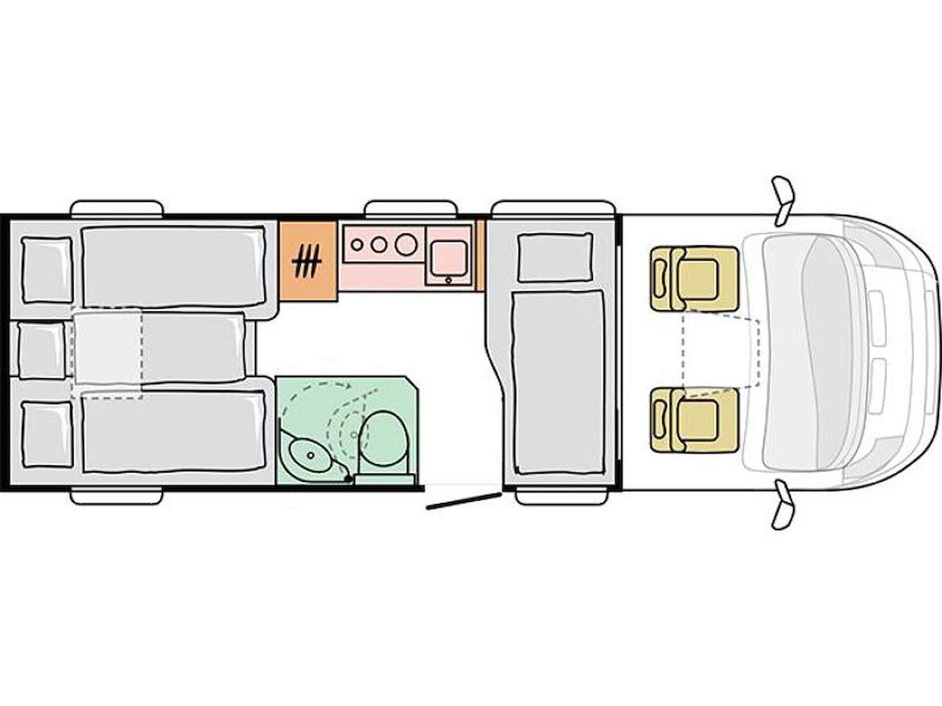 Adria Compact Supreme DL APRIL VERWACHT - 3/4