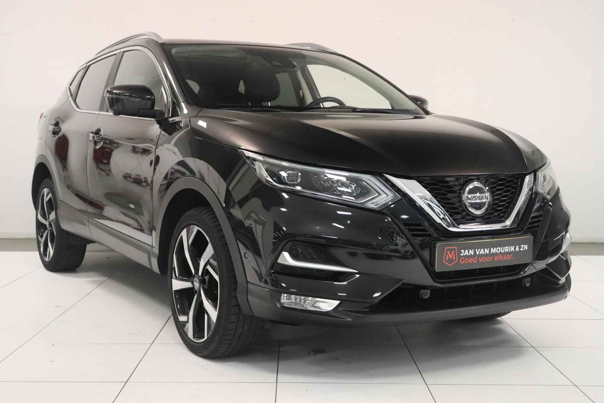 Nissan Qashqai 1.2 Tekna | voorruit verwarming | 360 camera | panorama dak | LED koplampen | - 8/34